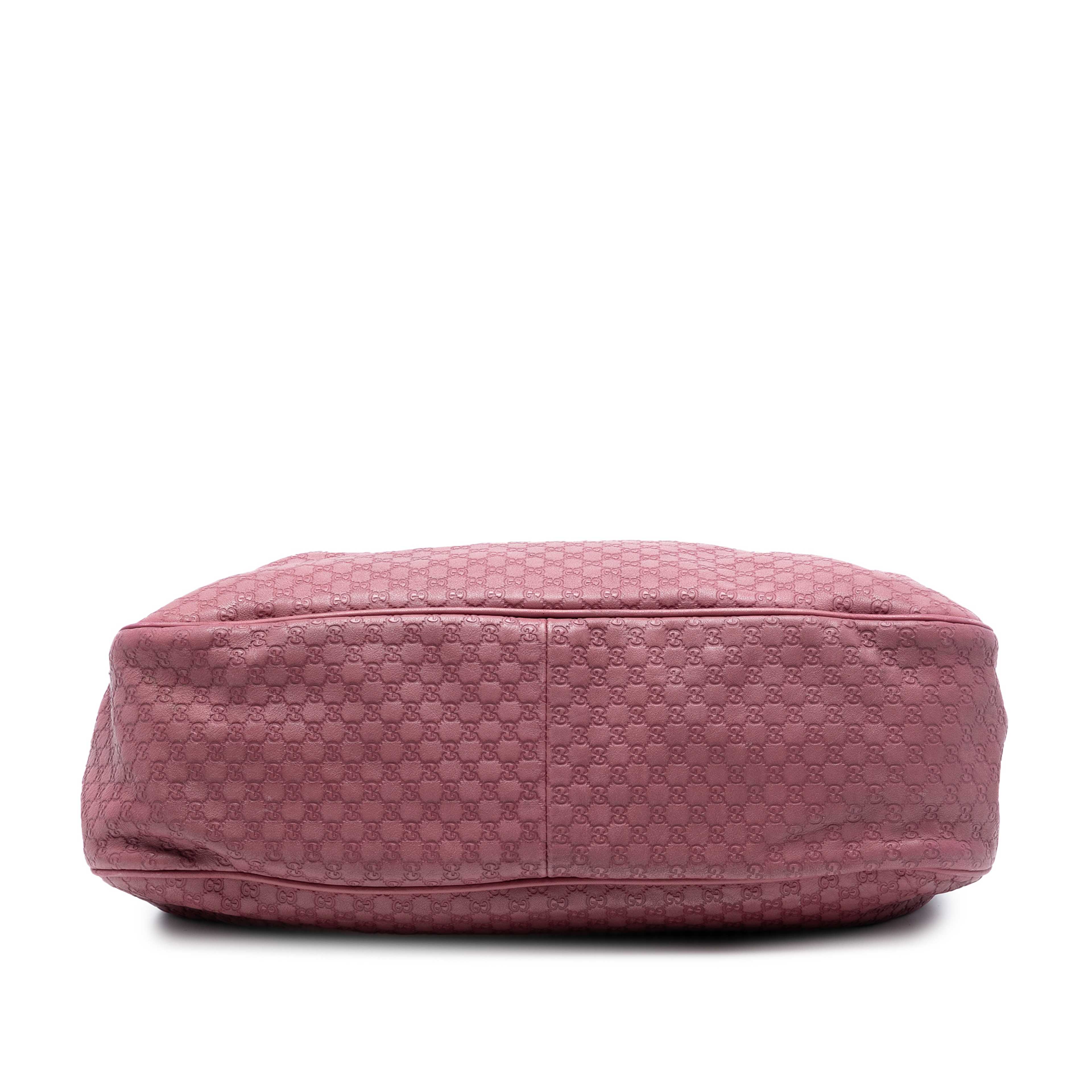 Gucci Microguccissima Sukey Tote, från Luxclusif, i färgen pink. Klicka för att öppna bilden i stort format