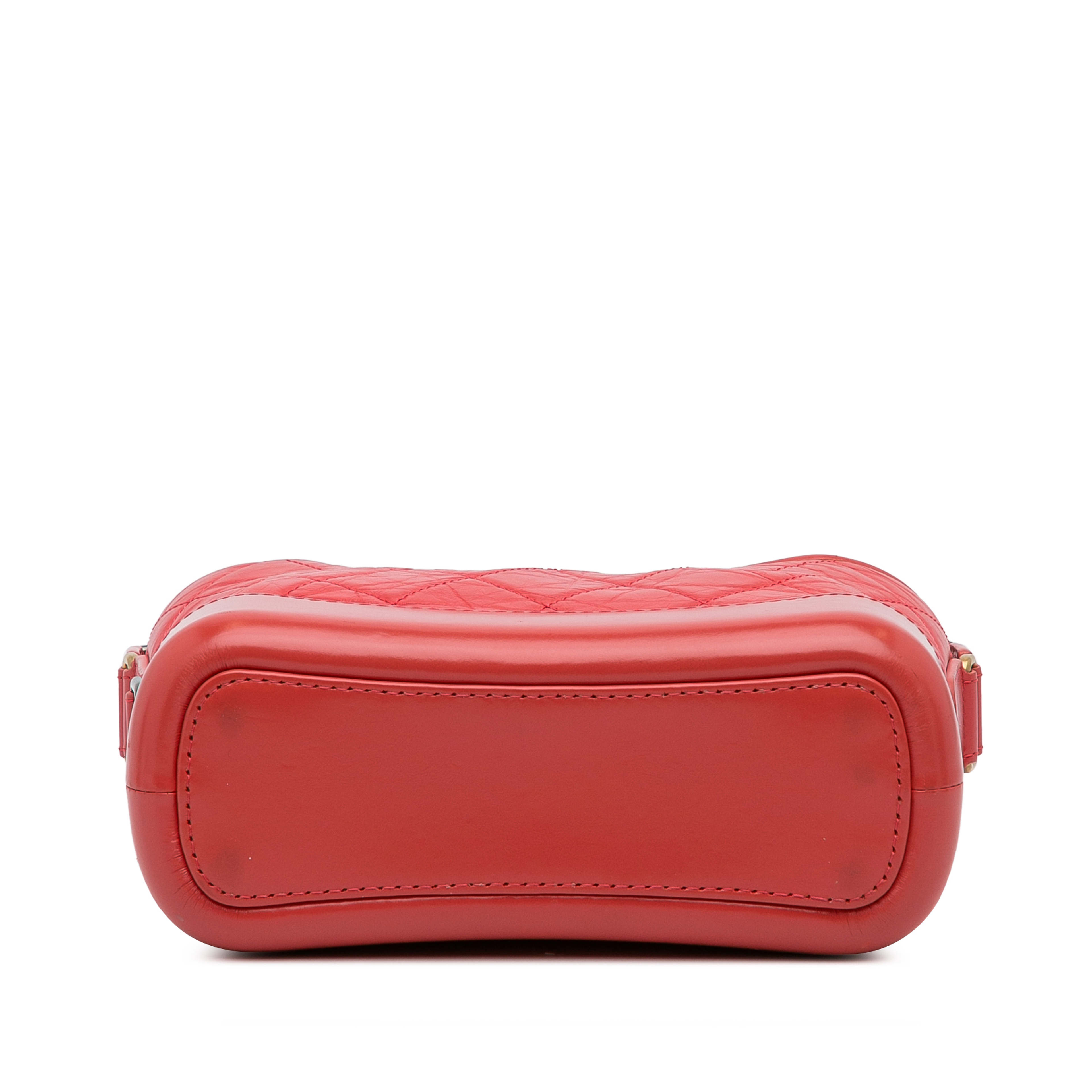 Chanel Small Chevron Lambskin Gabrielle Crossbody