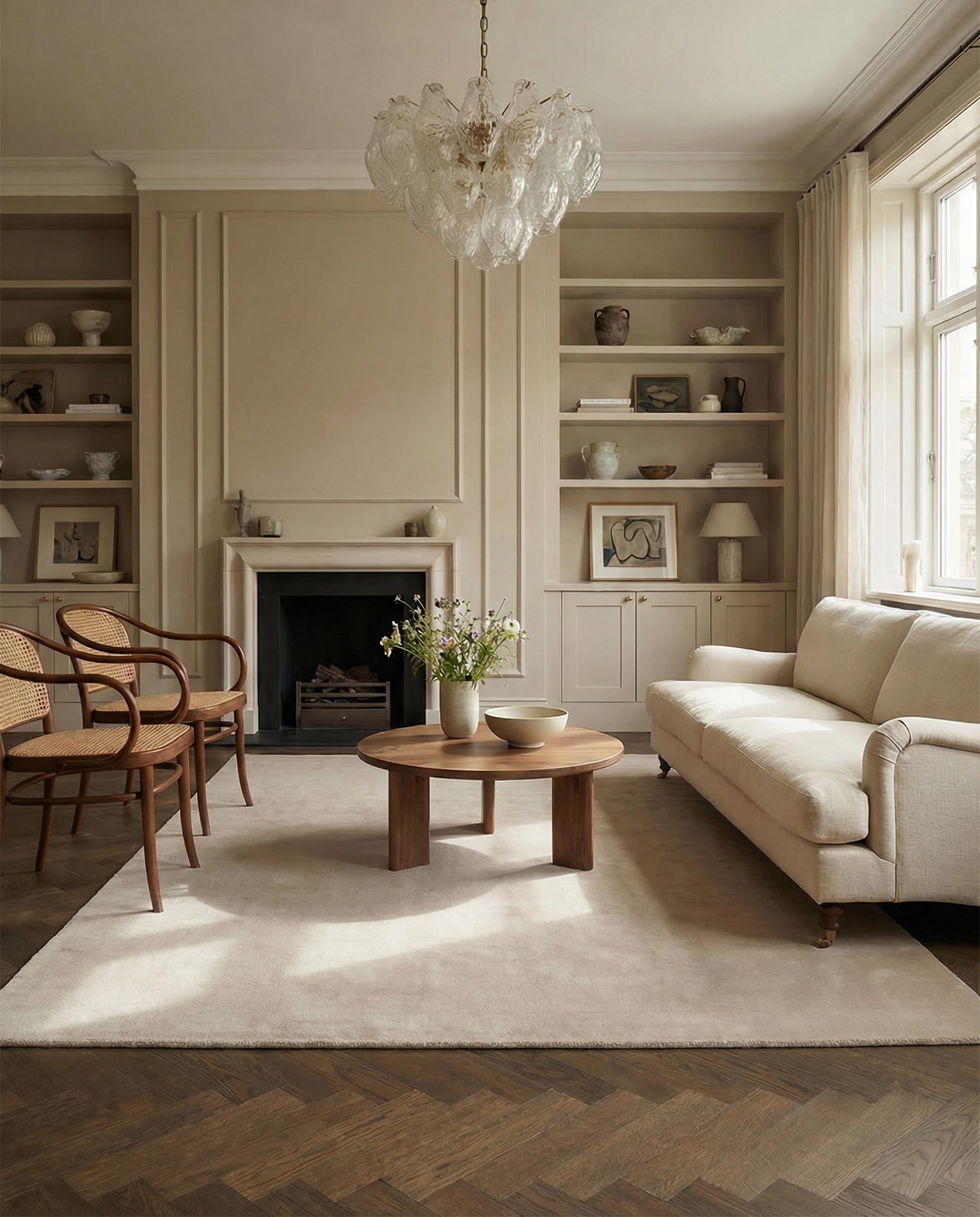 Matta Solid 250x350cm, från Classic Collection, i färgen beige. Klicka för att öppna bilden i stort format