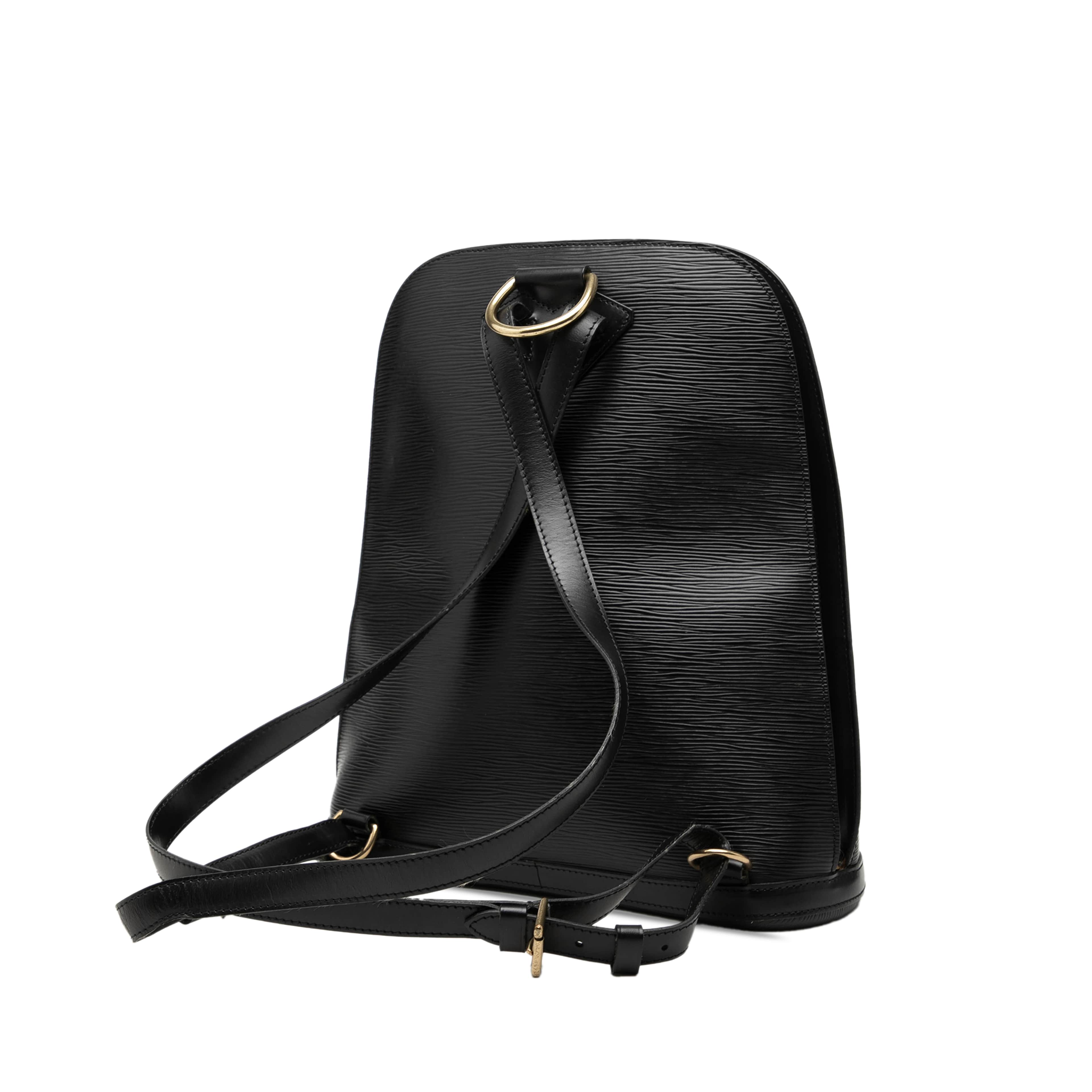 Louis Vuitton Epi Gobelins, från Luxclusif, i färgen svart. Klicka för att öppna bilden i stort format