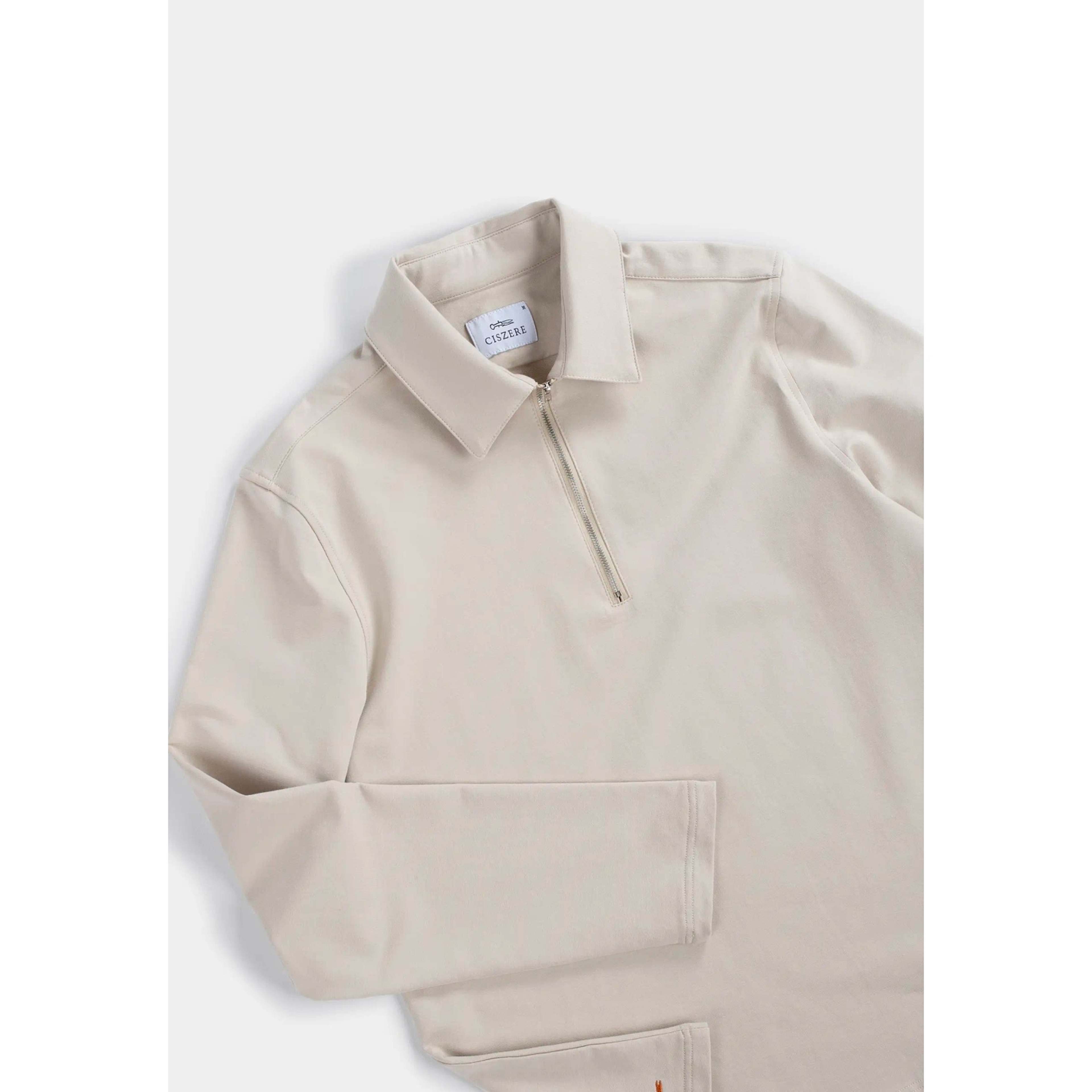 Dev 2.0 Half Zip Shirt - Beige
