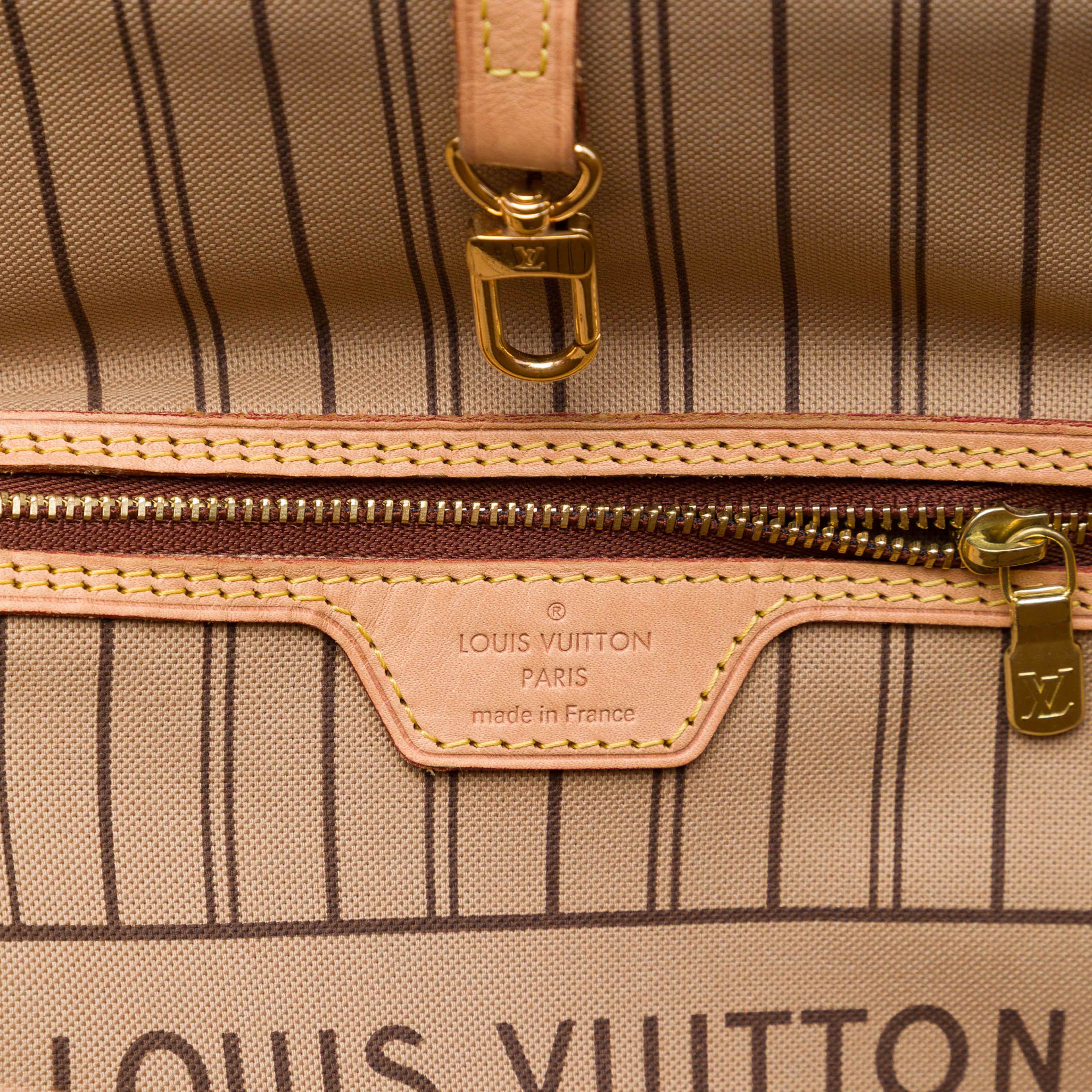 Louis Vuitton Monogram Neverfull Mm, från Luxclusif, i färgen brun. Klicka för att öppna bilden i stort format