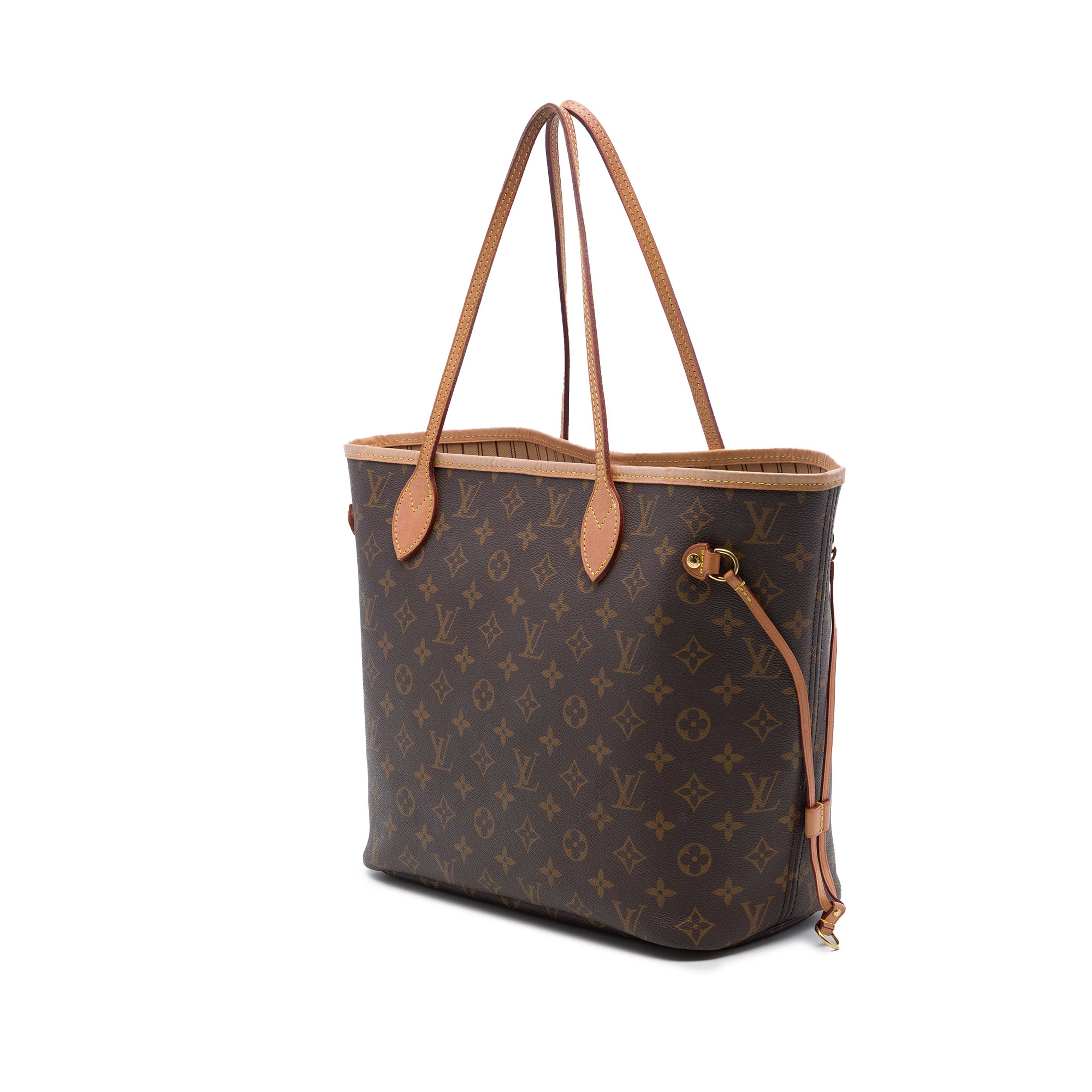 Louis Vuitton Monogram Neverfull Mm, från Luxclusif, i färgen brun. Klicka för att öppna bilden i stort format