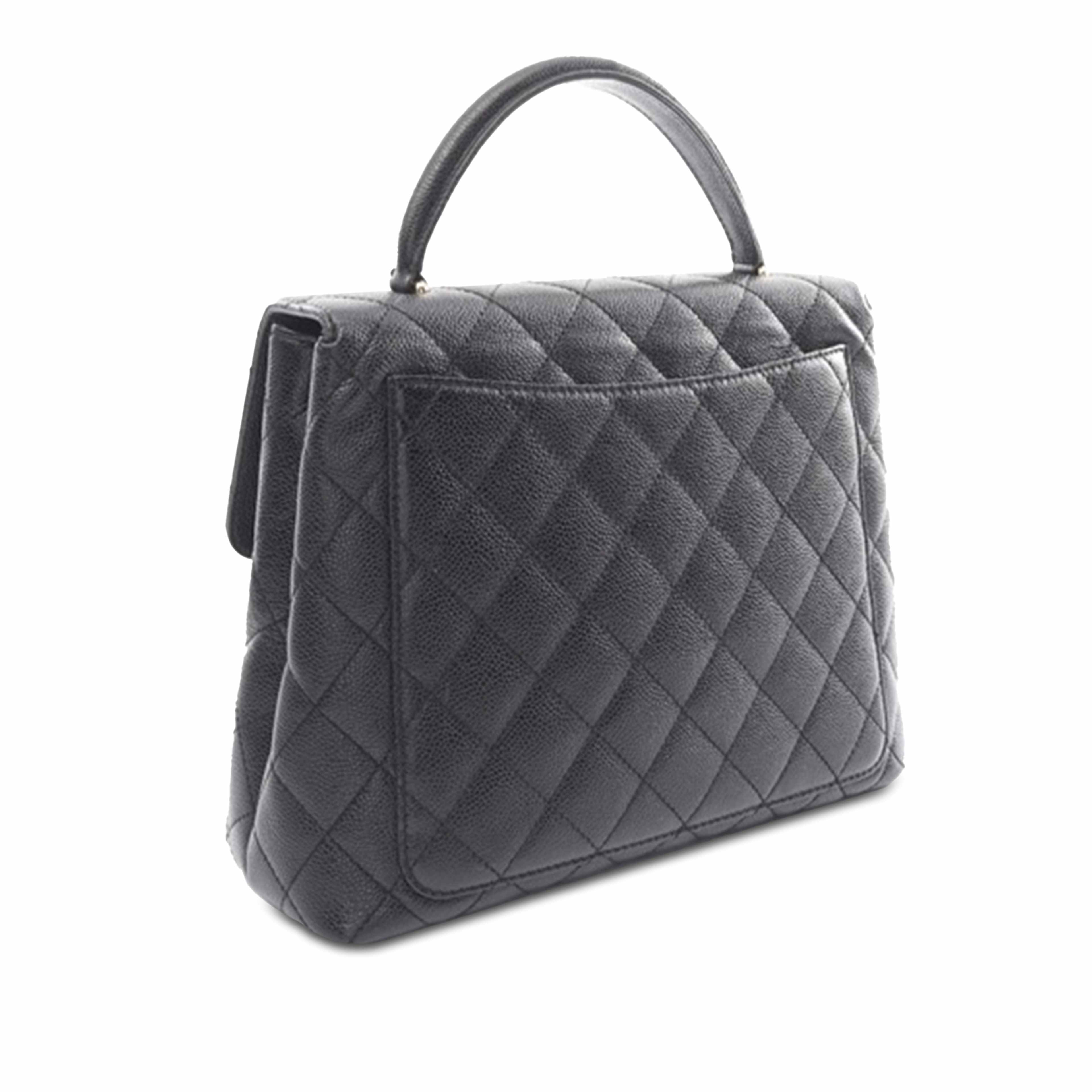 Chanel Caviar Kelly Top Handle
