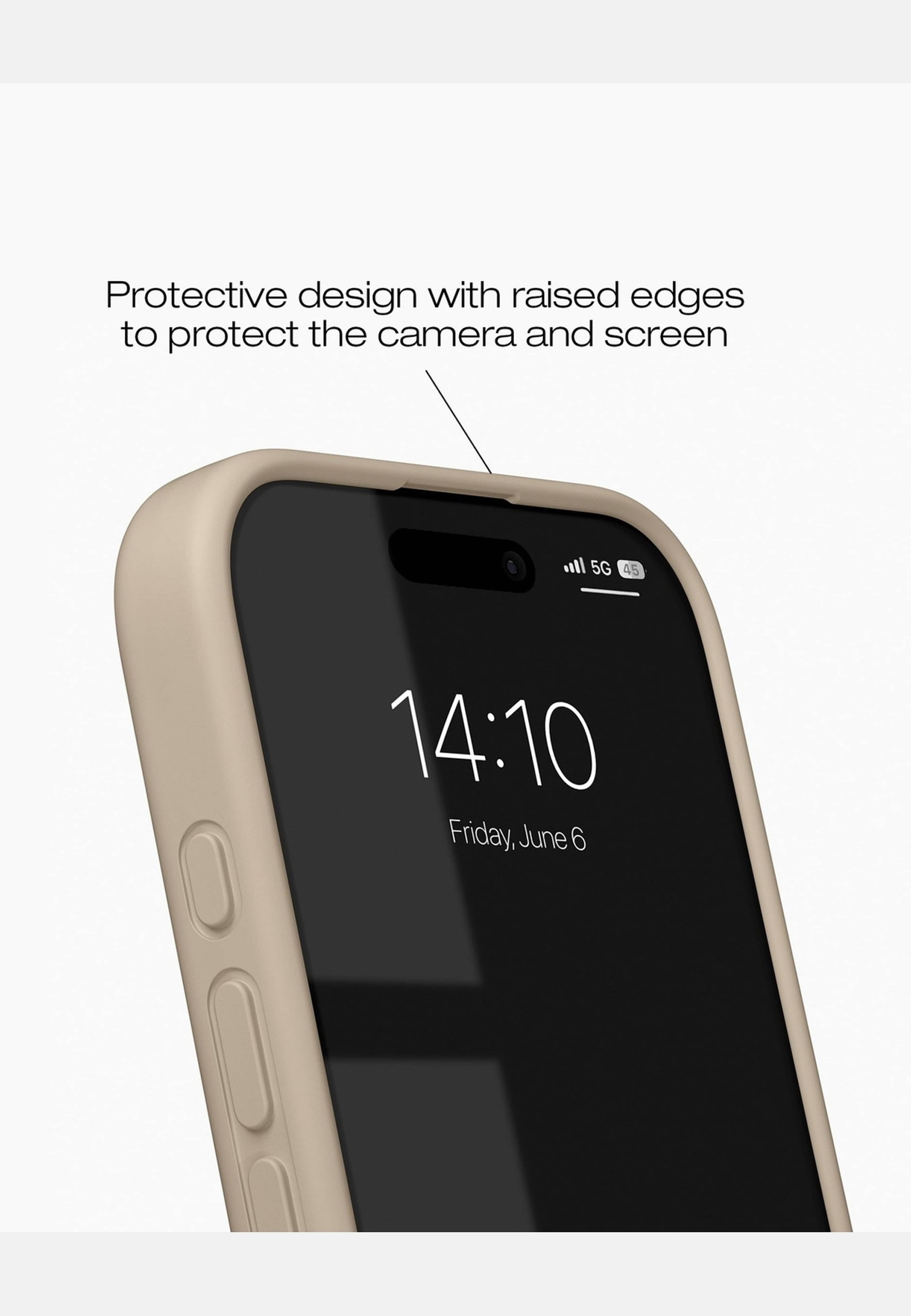 Silicone Case Magsafe Iphone - Beige