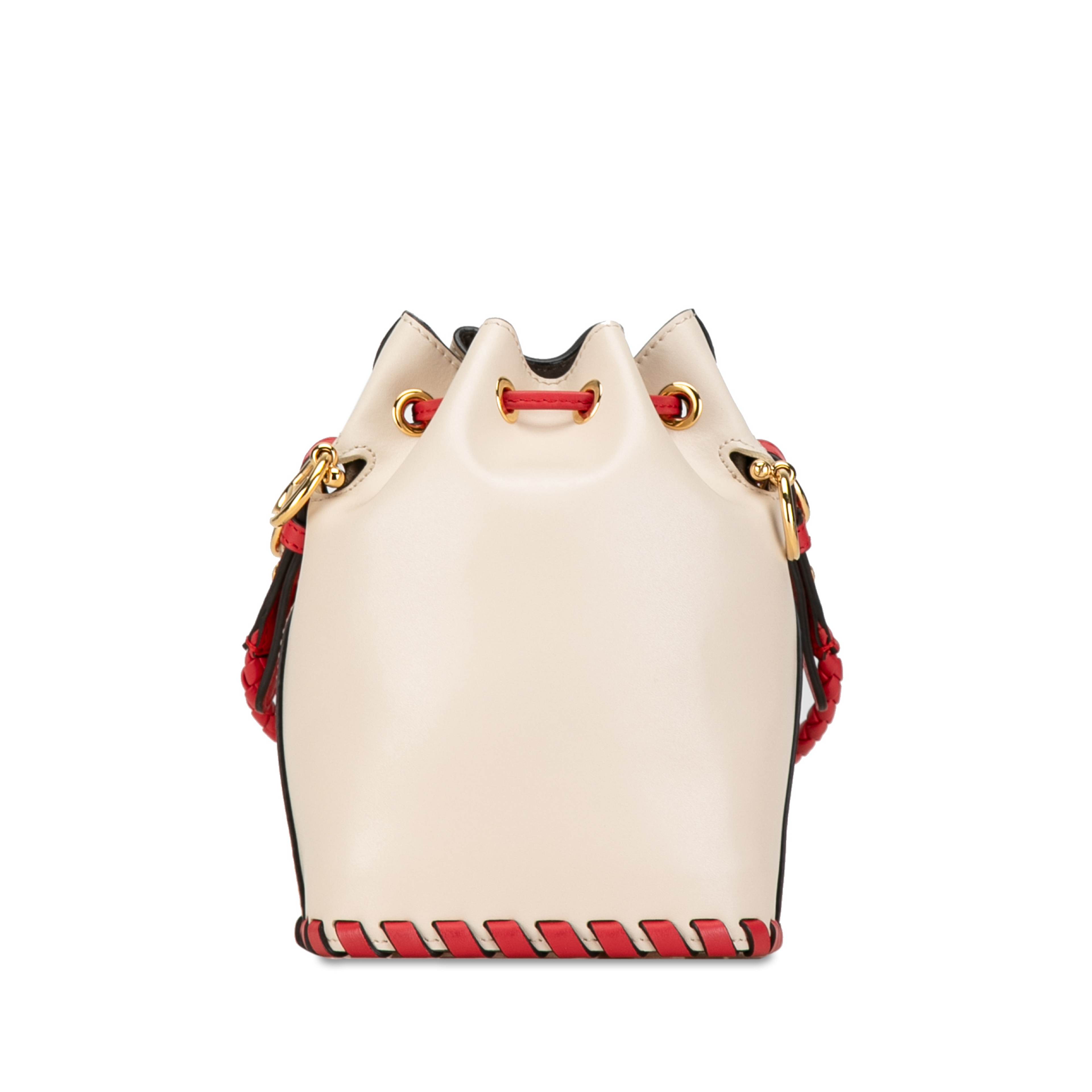 Fendi Mini Whipstitch Mon Tresor Bucket Bag