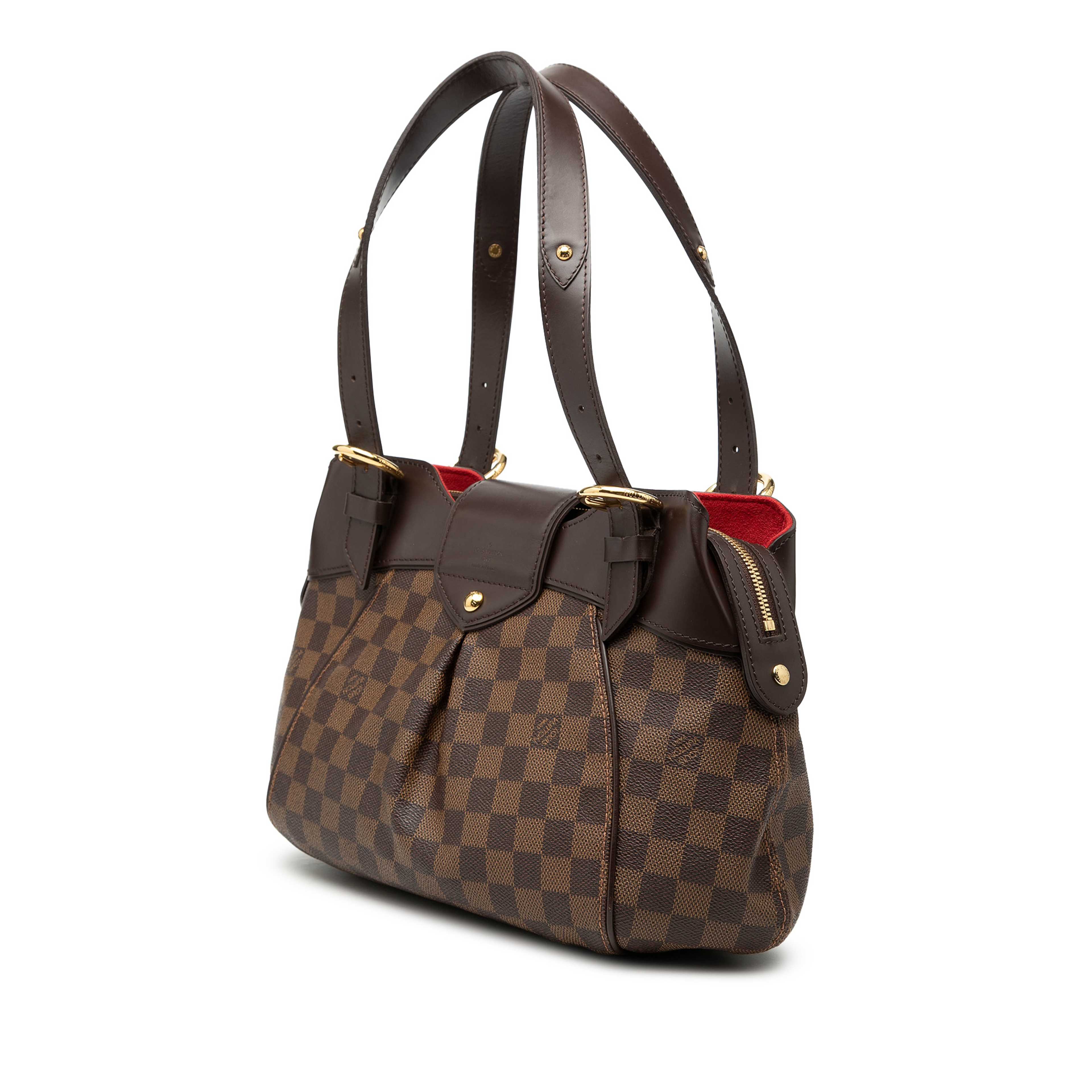 Louis Vuitton Damier Ebene Sistina Pm, från Luxclusif, i färgen brown. Klicka för att öppna bilden i stort format