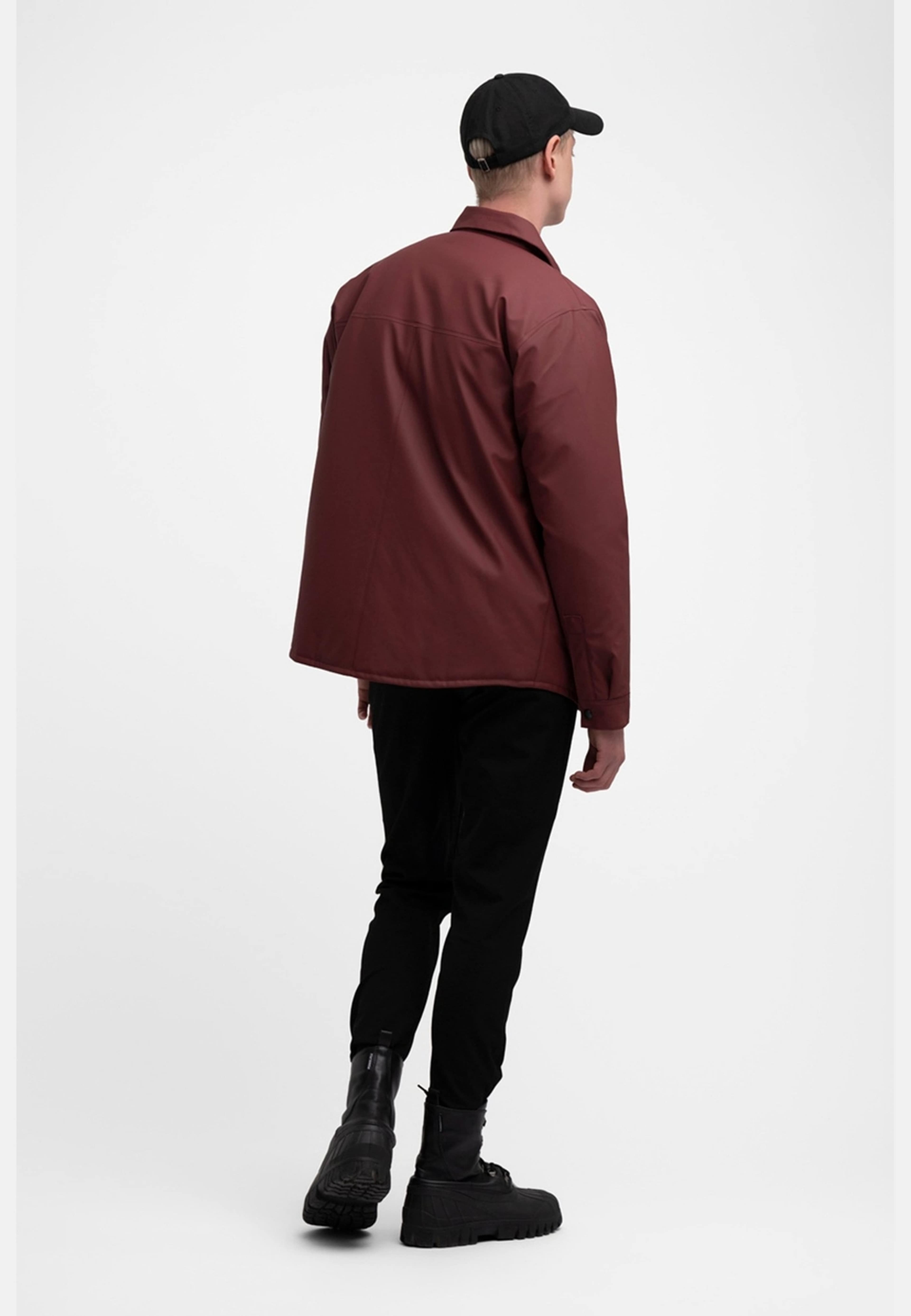 Ringen Winter Jacket, från Stutterheim, i färgen burgundy. Klicka för att öppna bilden i stort format