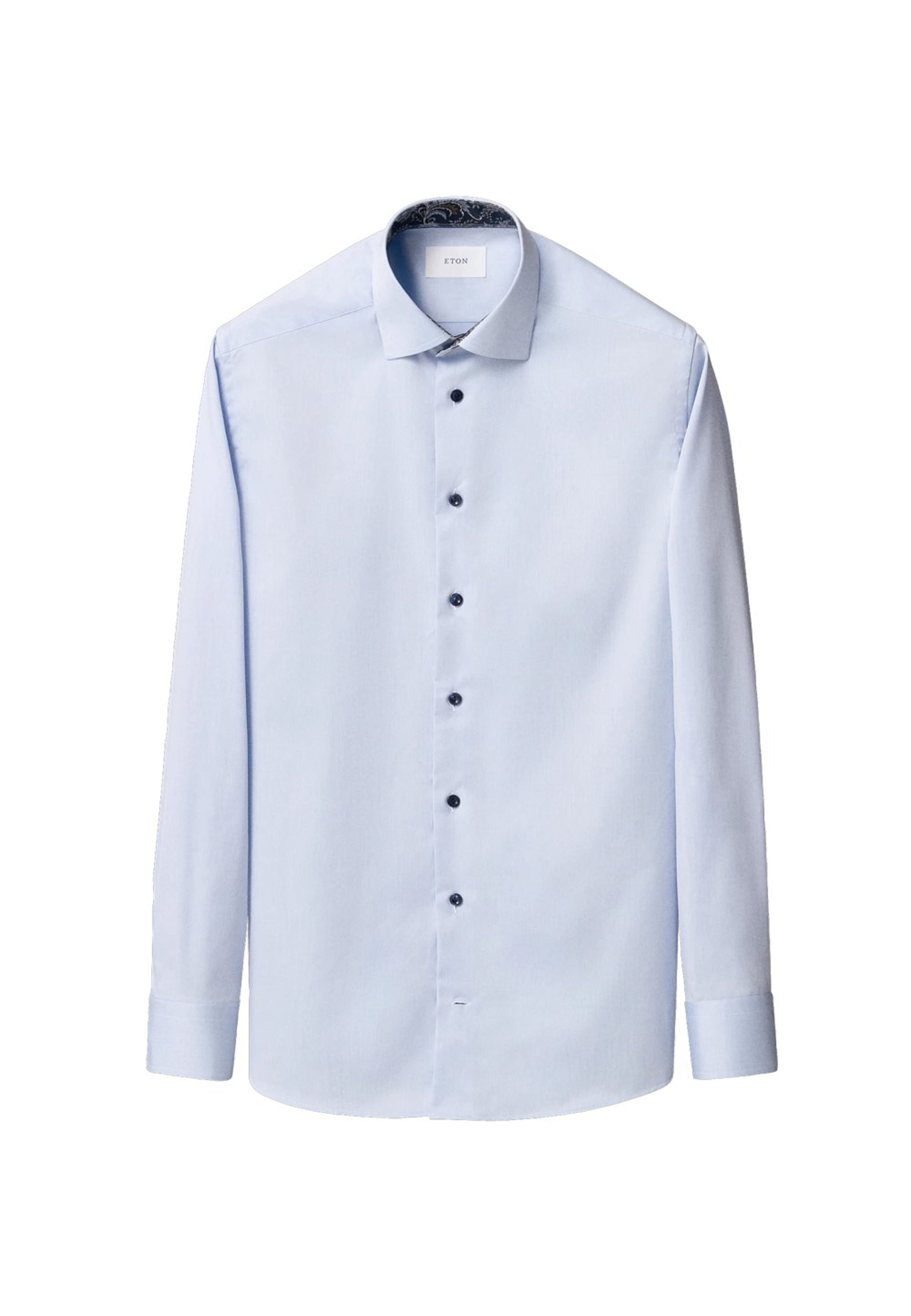 Signature Twill-skjorta Slim Fit, från Eton, i färgen light blue. Klicka för att öppna bilden i stort format