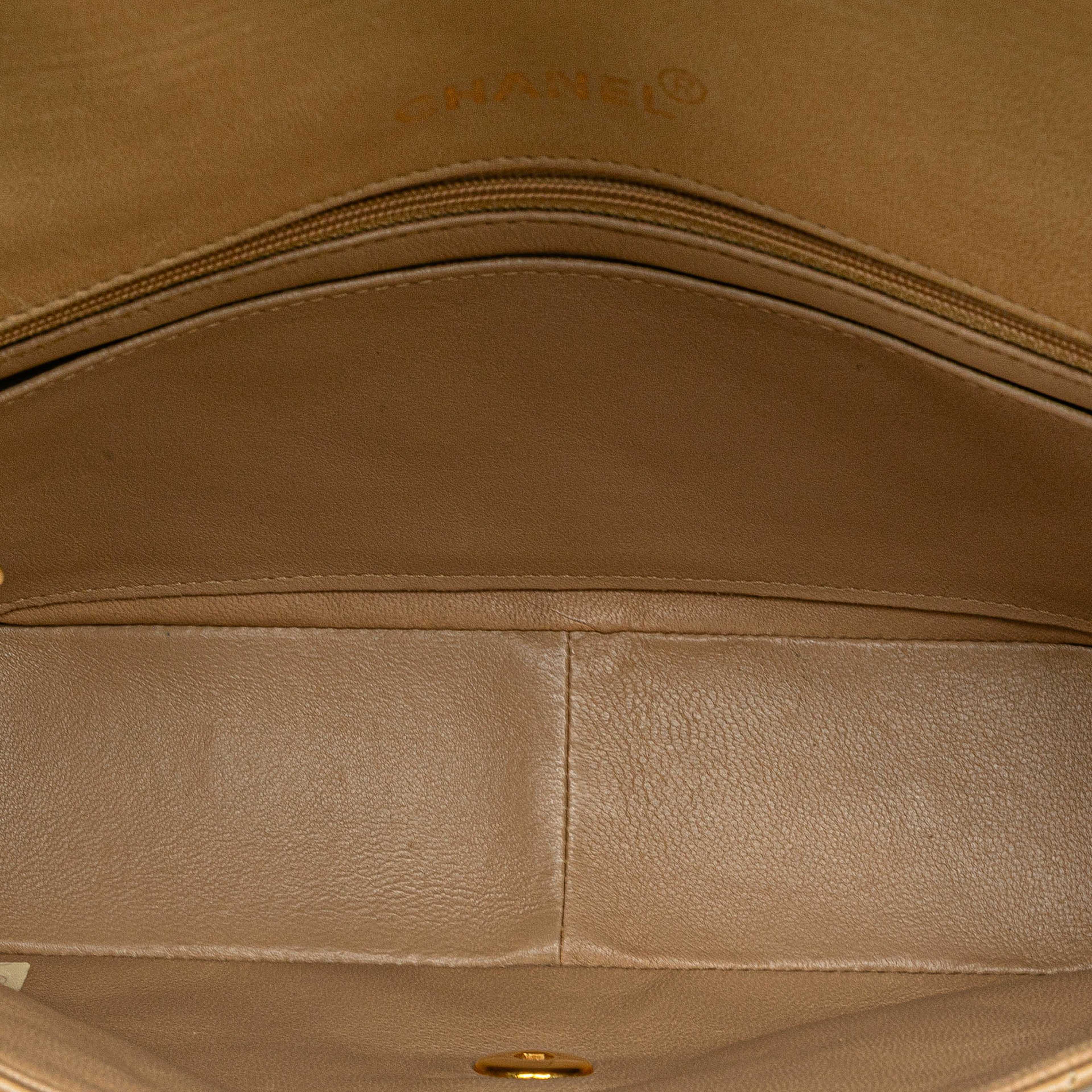 Chanel Medium Lambskin Diana Full Flap