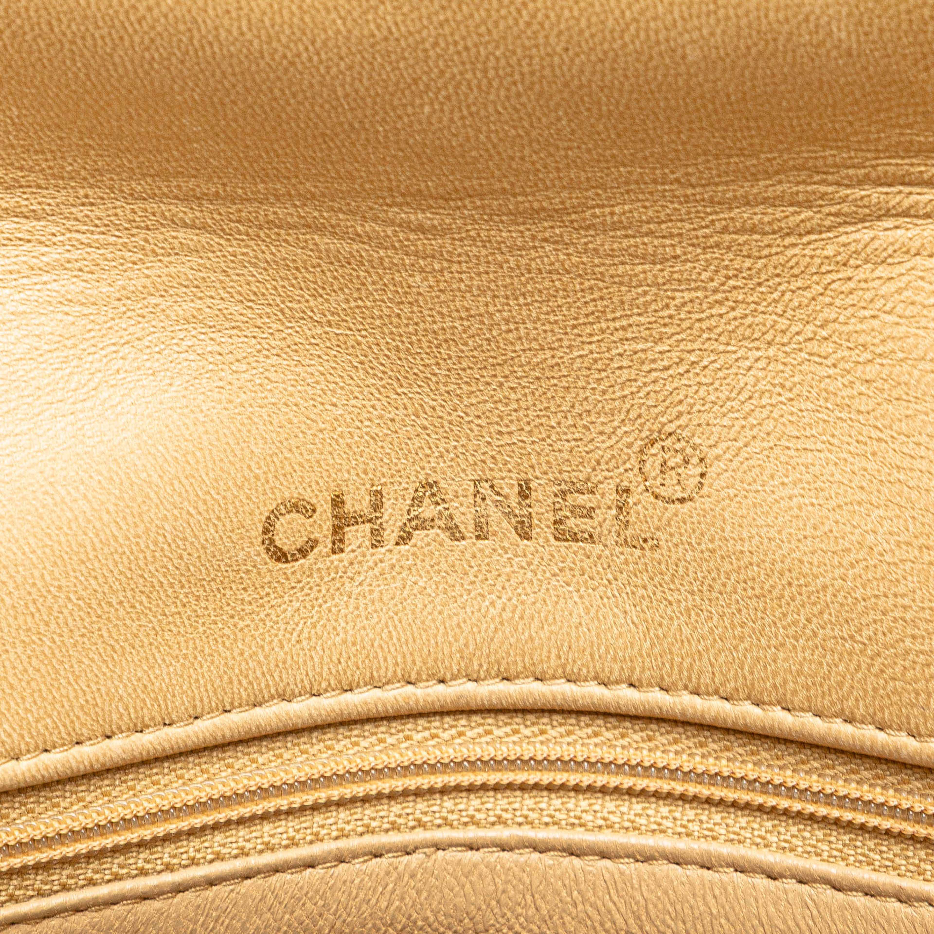 Chanel Medium Lambskin Diana Full Flap