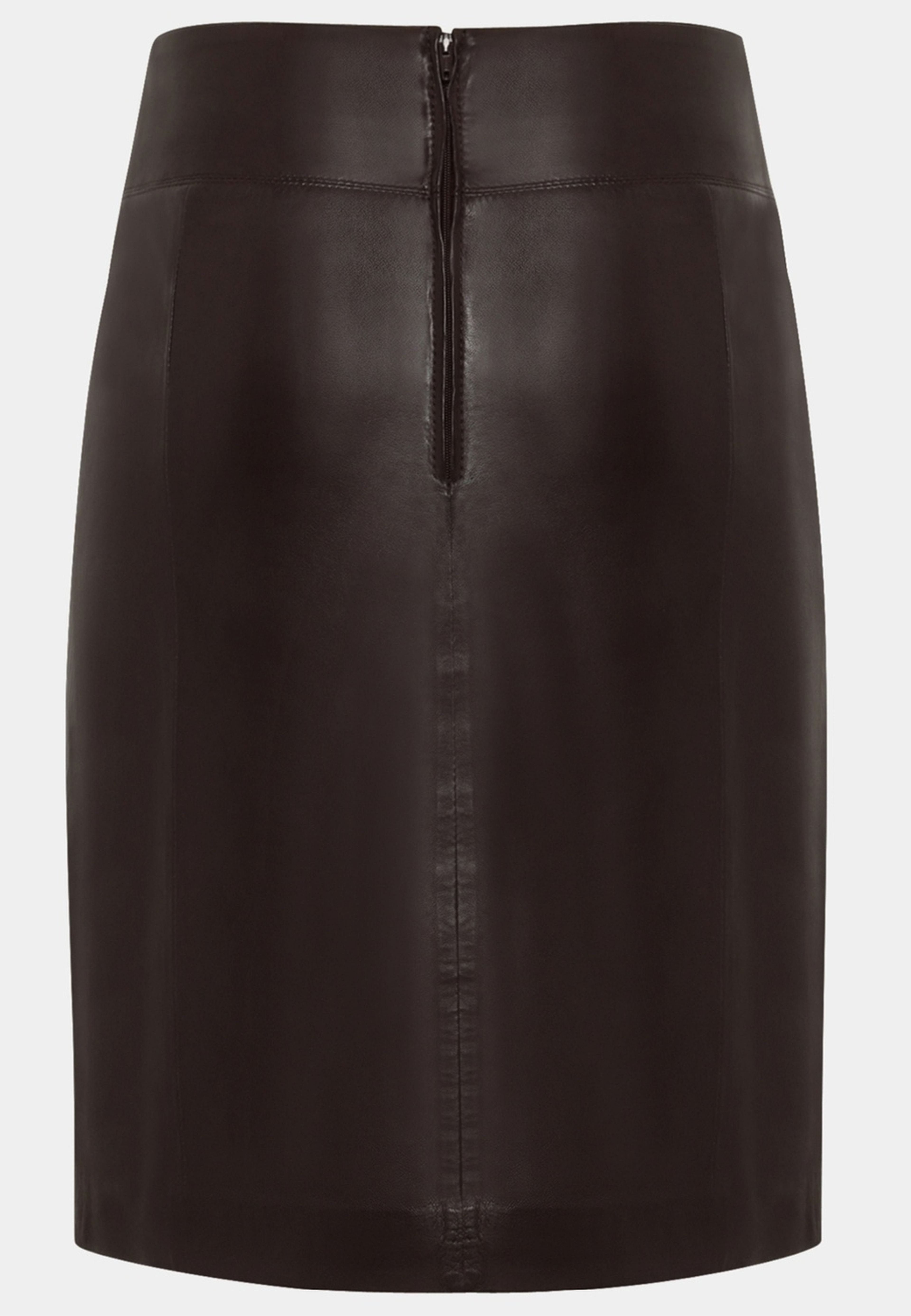 Dania Skirt, från Saki, i färgen chocolate brown. Klicka för att öppna bilden i stort format