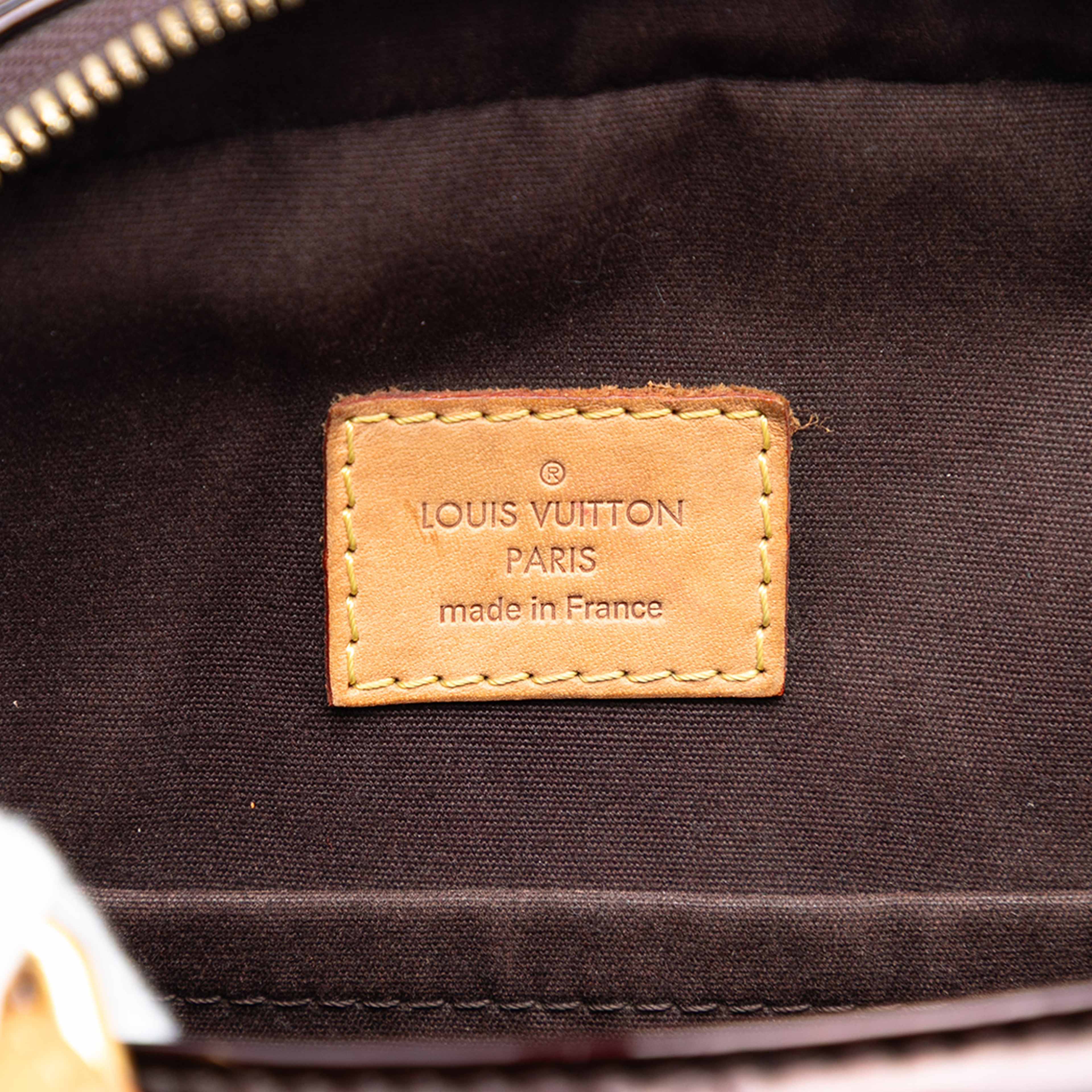 Louis Vuitton Monogram Vernis Summit Drive, från Luxclusif, i färgen purple. Klicka för att öppna bilden i stort format