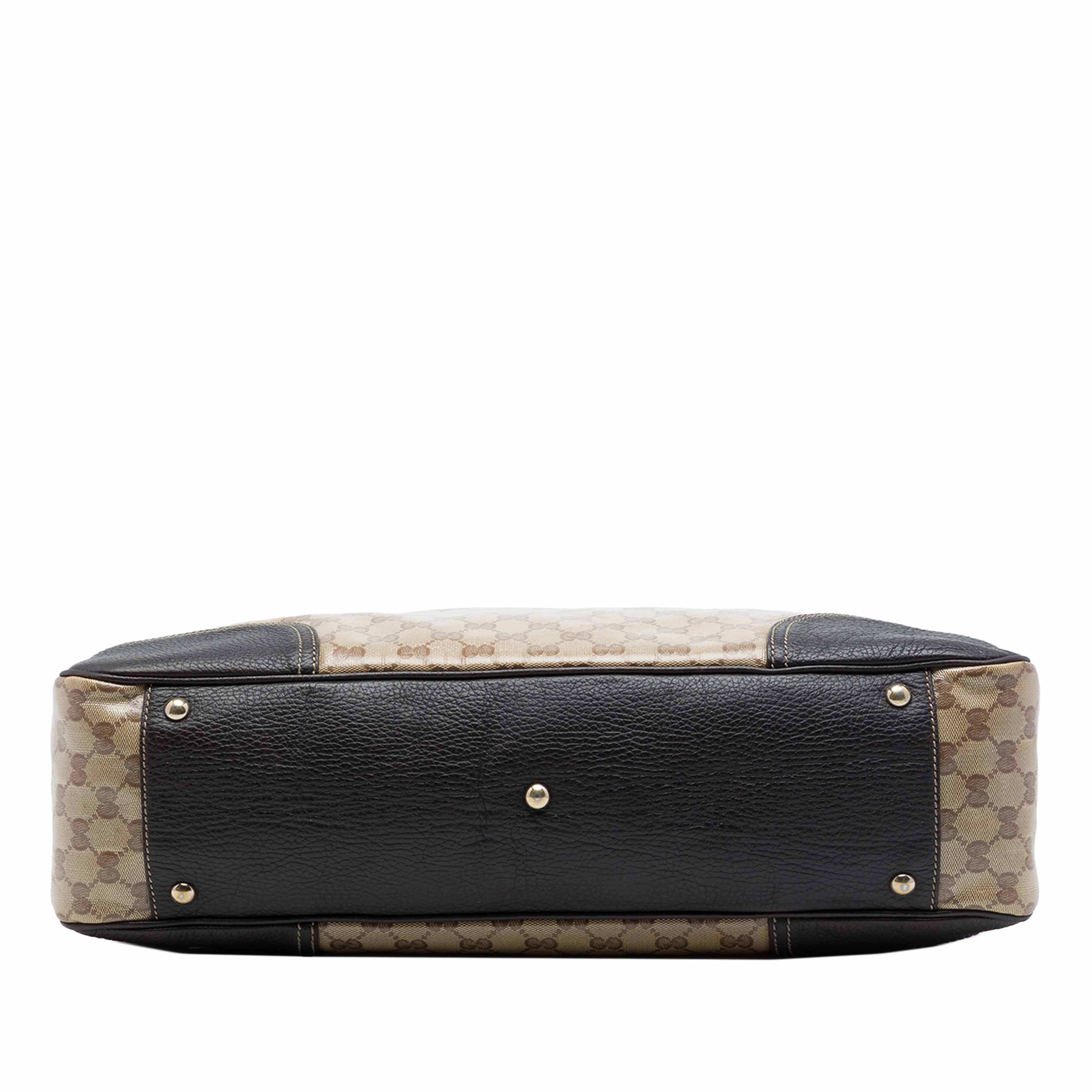Gucci Gg Crystal Princy Tote, från Luxclusif, i färgen beige. Klicka för att öppna bilden i stort format