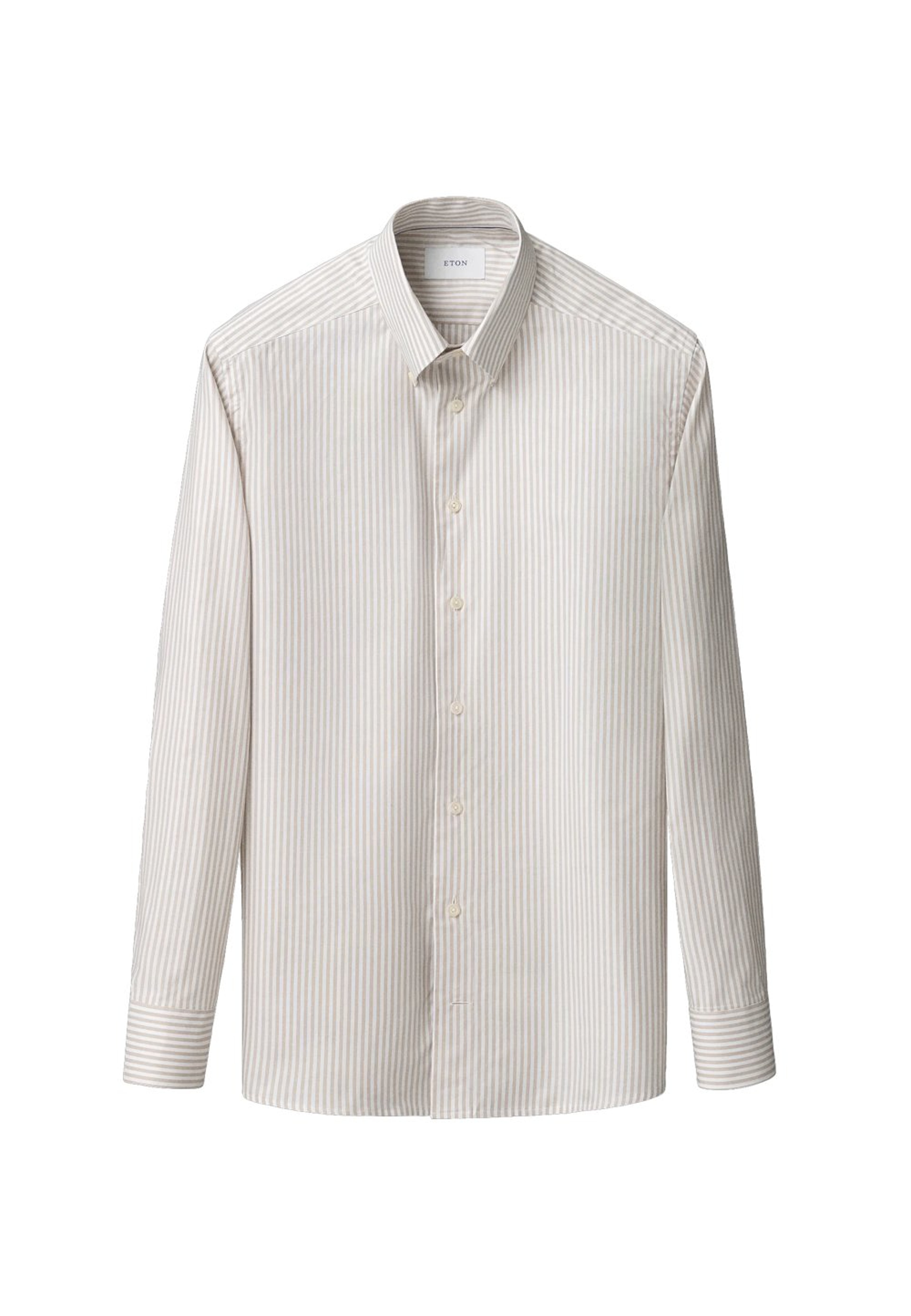 Randig Skjorta I Signature Oxford Contemporary Fit