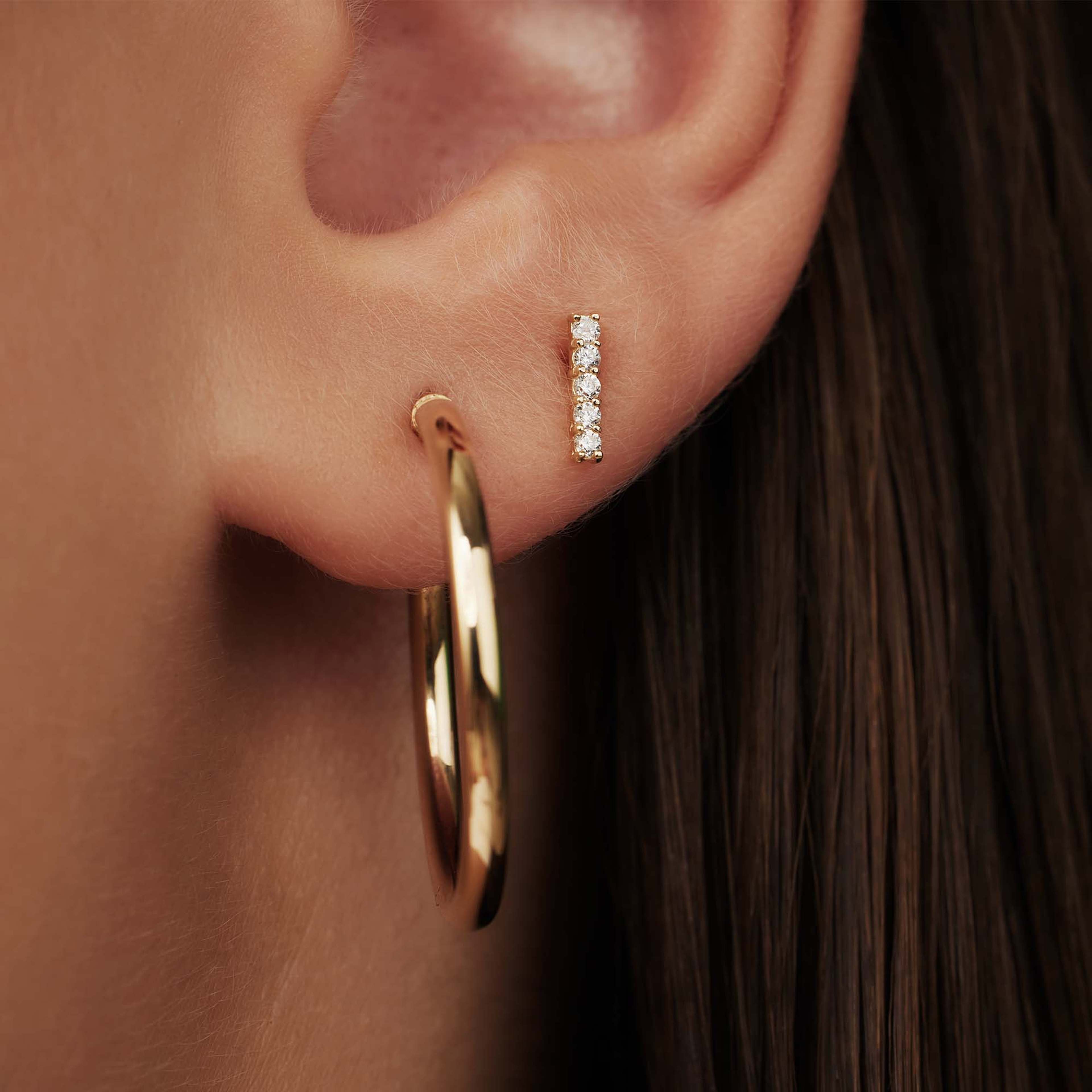 Isabel Bernard 14 Karat Gold Ear Stud