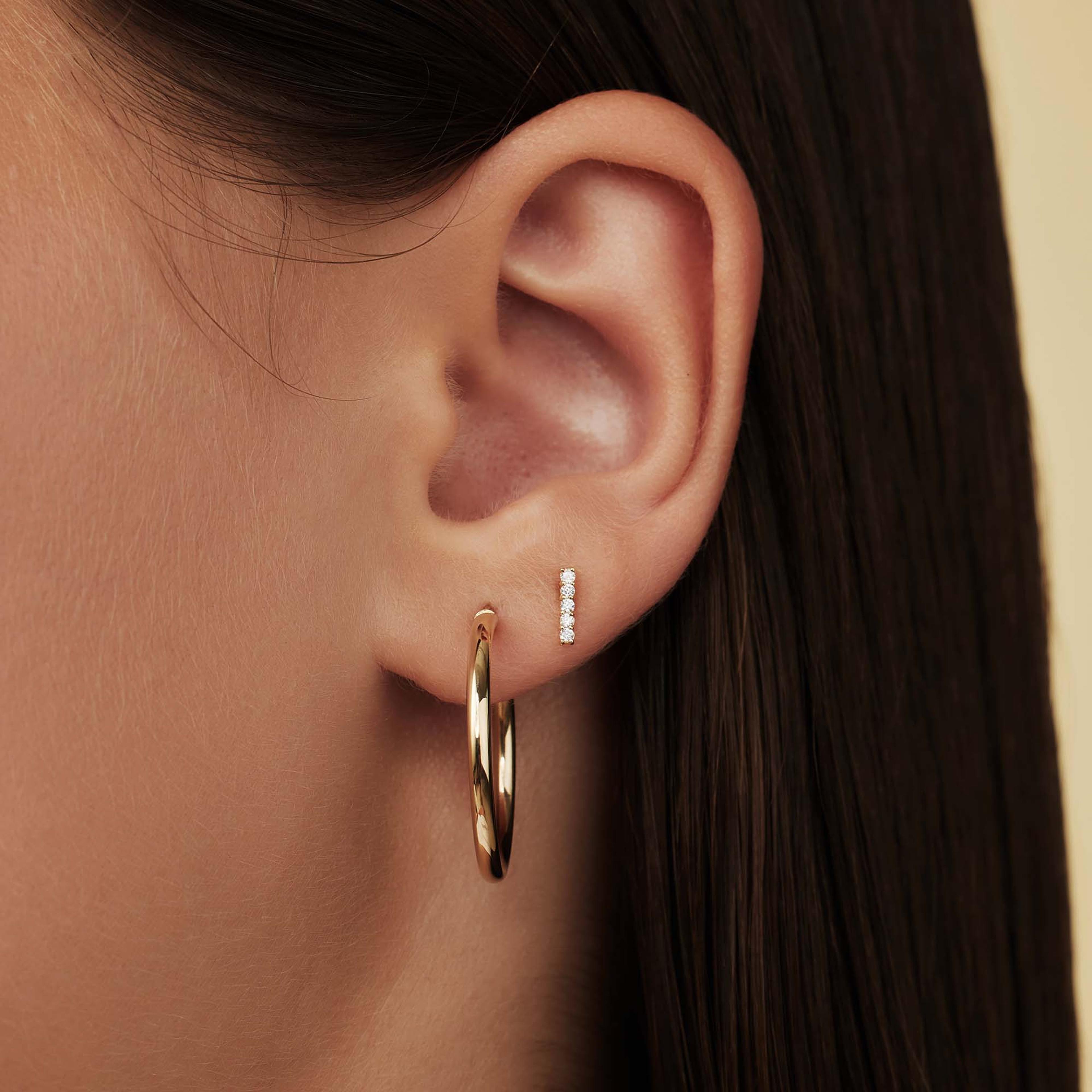 Isabel Bernard 14 Karat Gold Ear Stud