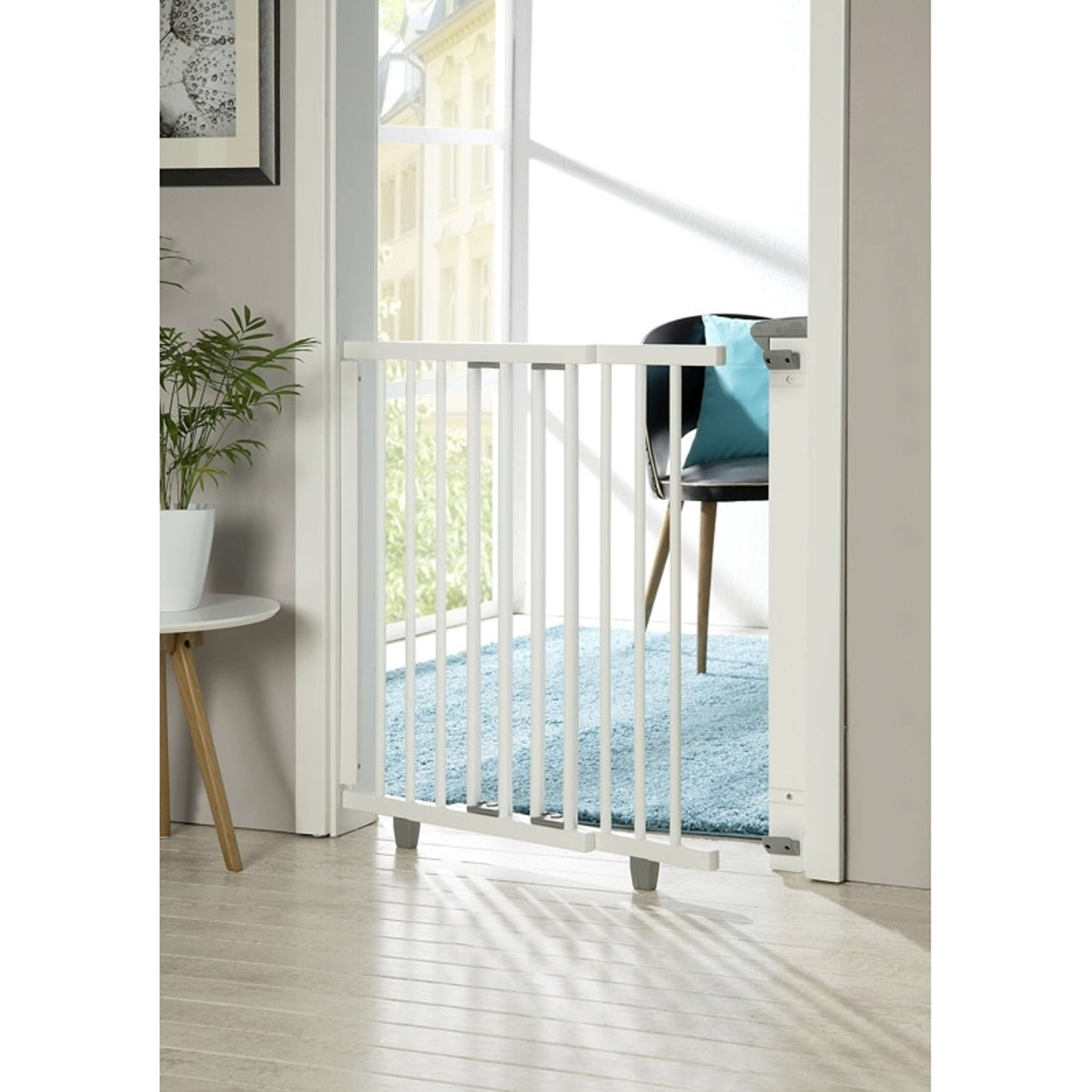 Skruvgrind Safetygate Pontus 86-133 Cm, från HomeSafety, i färgen brun. Klicka för att öppna bilden i stort format