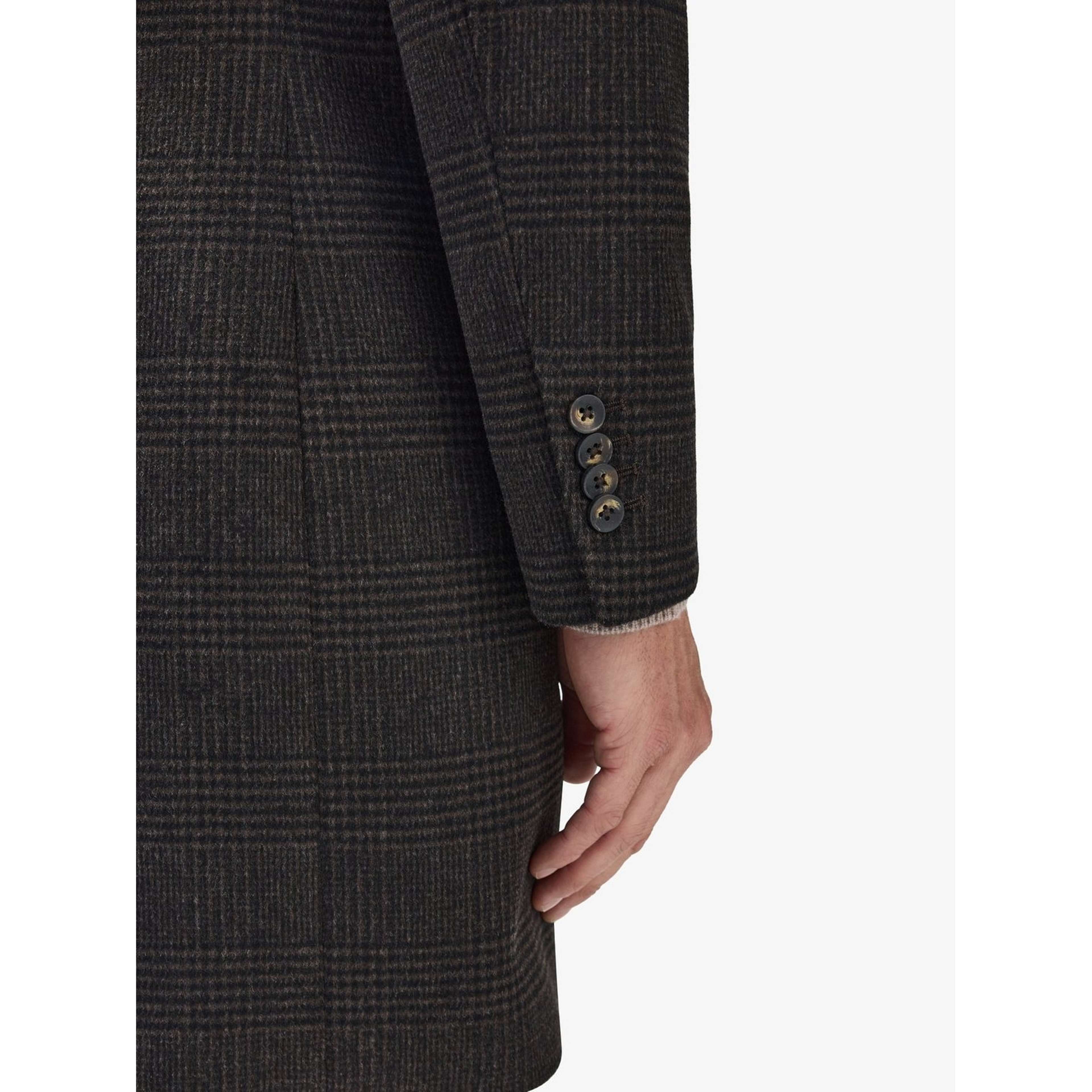 Cashmere Blended Double Breasted Coat