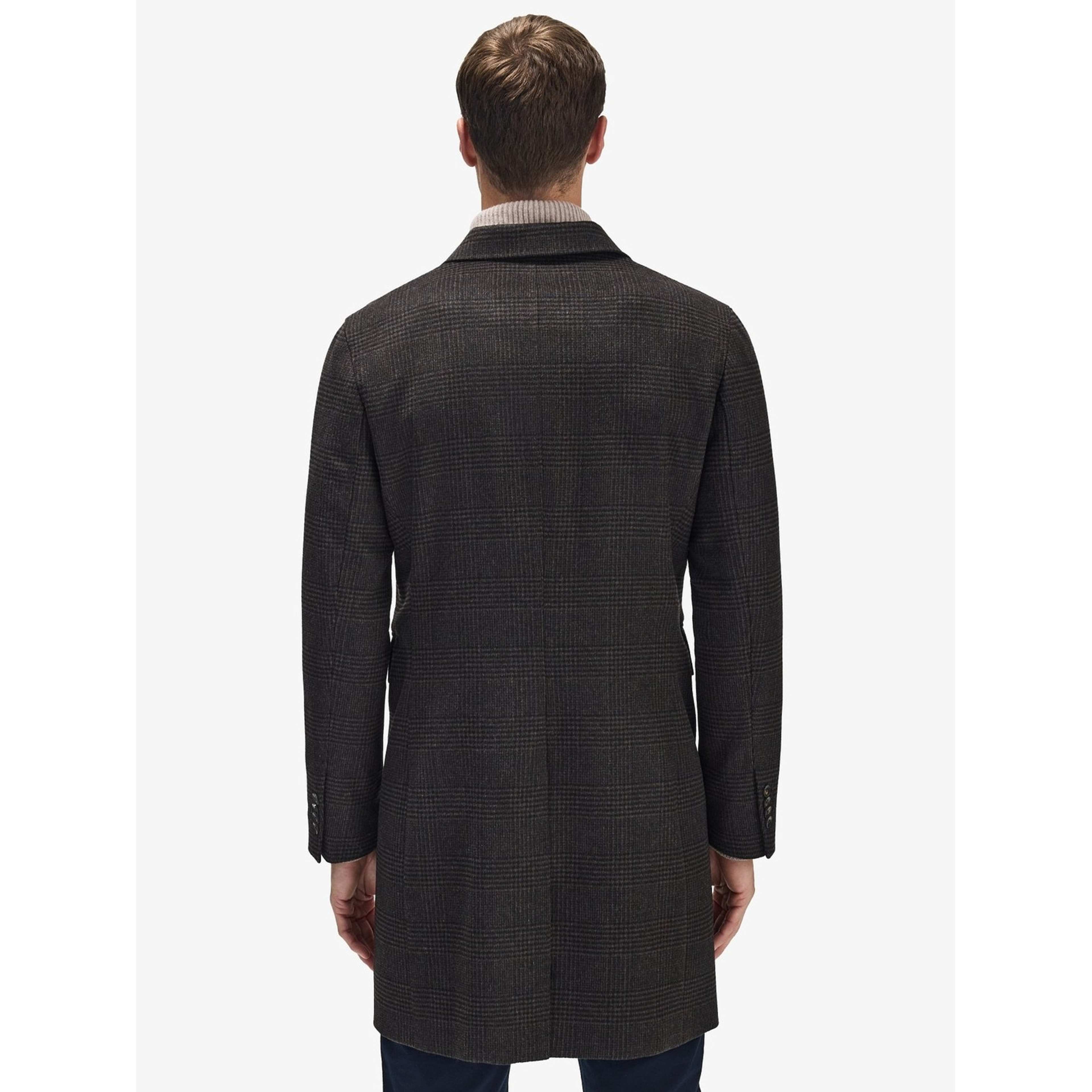 Cashmere Blended Double Breasted Coat