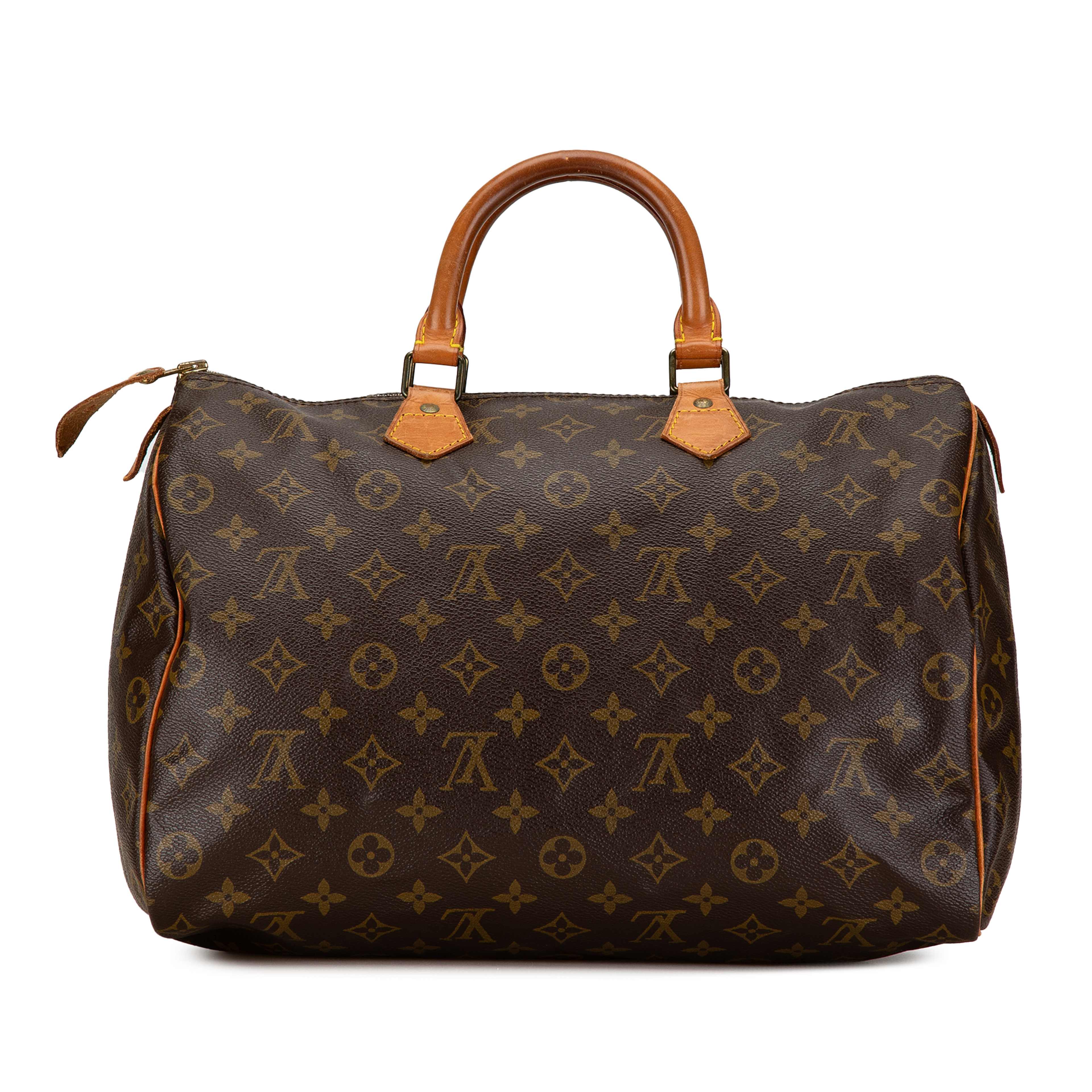 Louis Vuitton Monogram Speedy 35