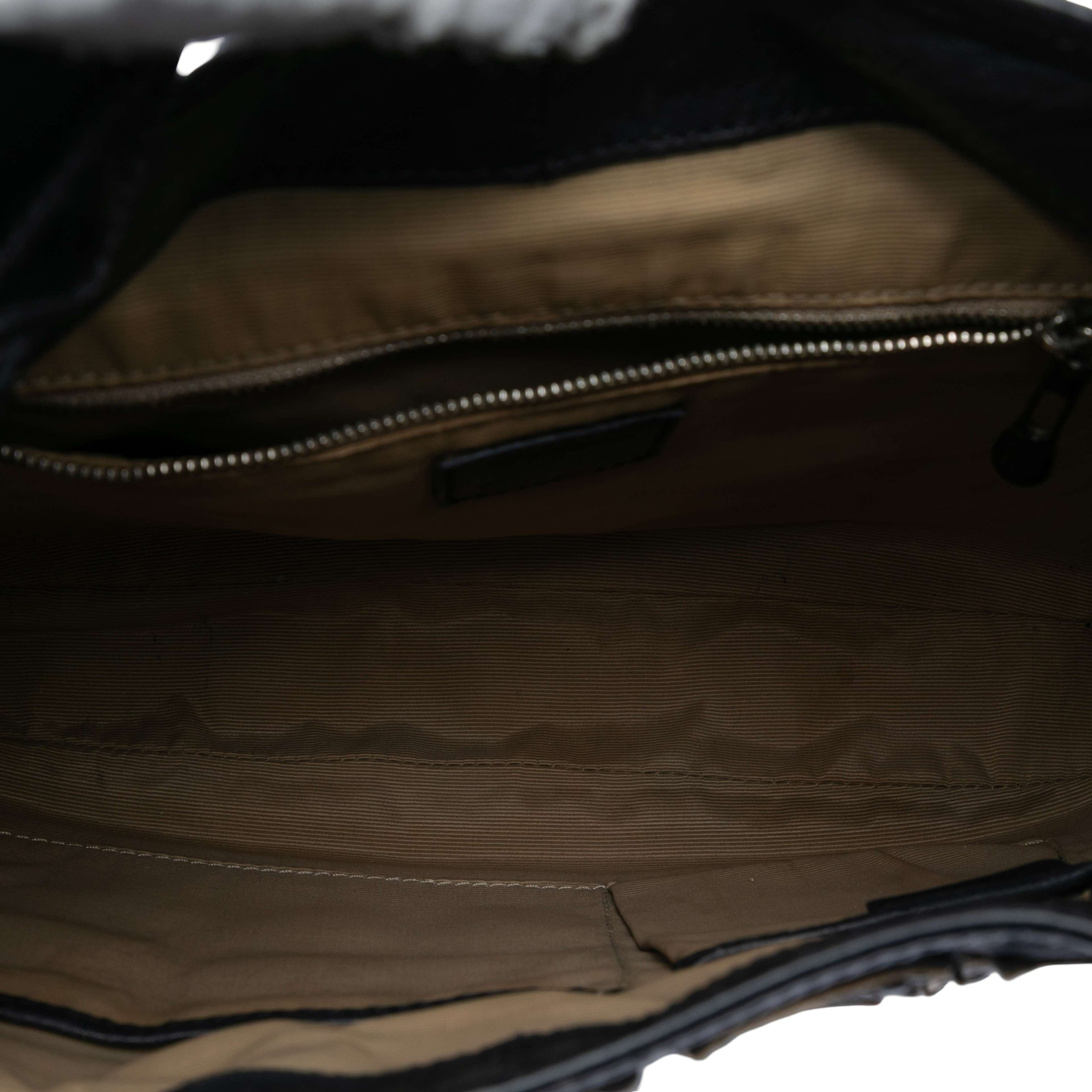 Burberry Supernova Check Coated Canvas And Calfskin Brooke Warrior Hobo, från Luxclusif, i färgen beige. Klicka för att öppna bilden i stort format