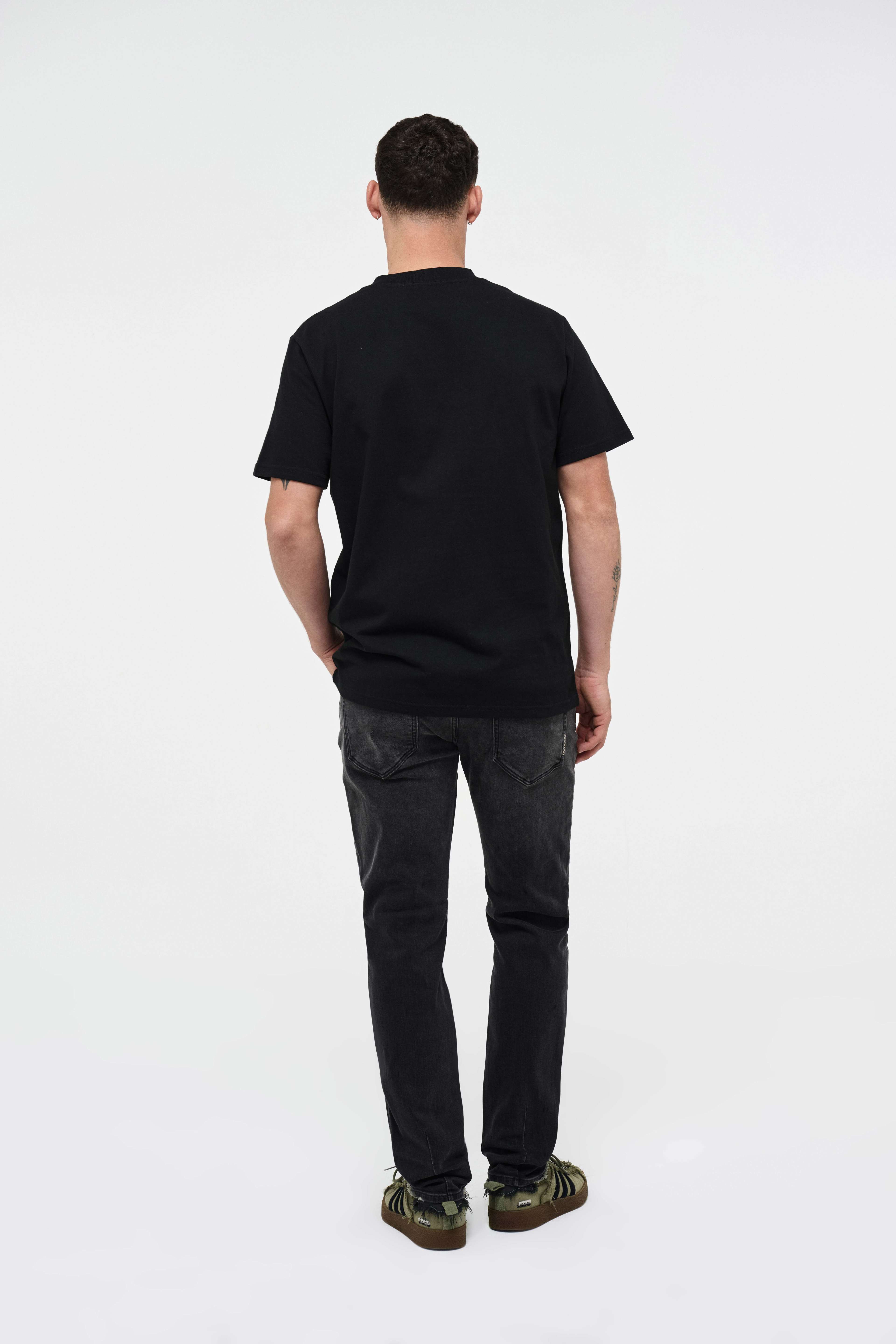 Lou Slim Moonshake Faded Black