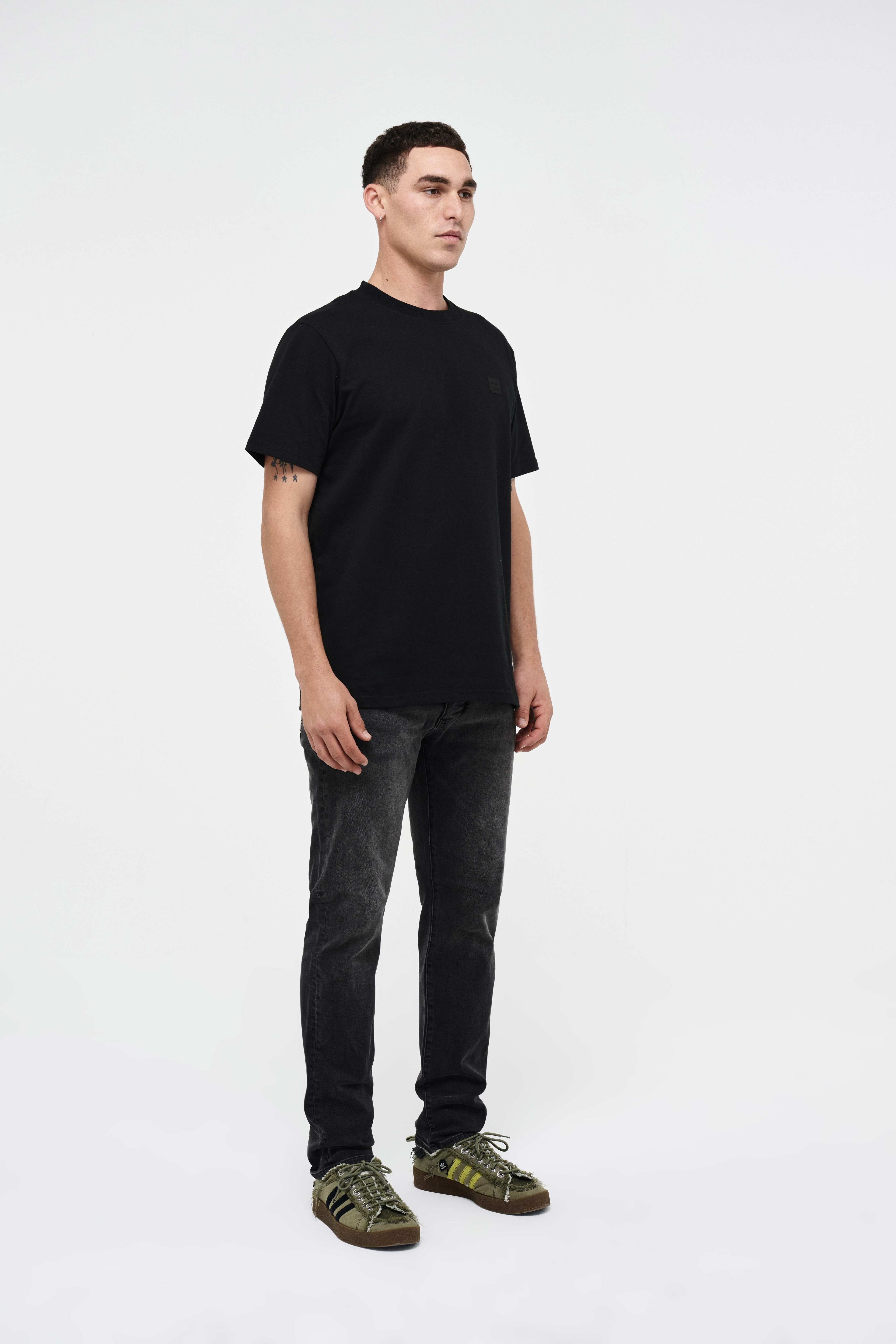 Lou Slim Moonshake Faded Black