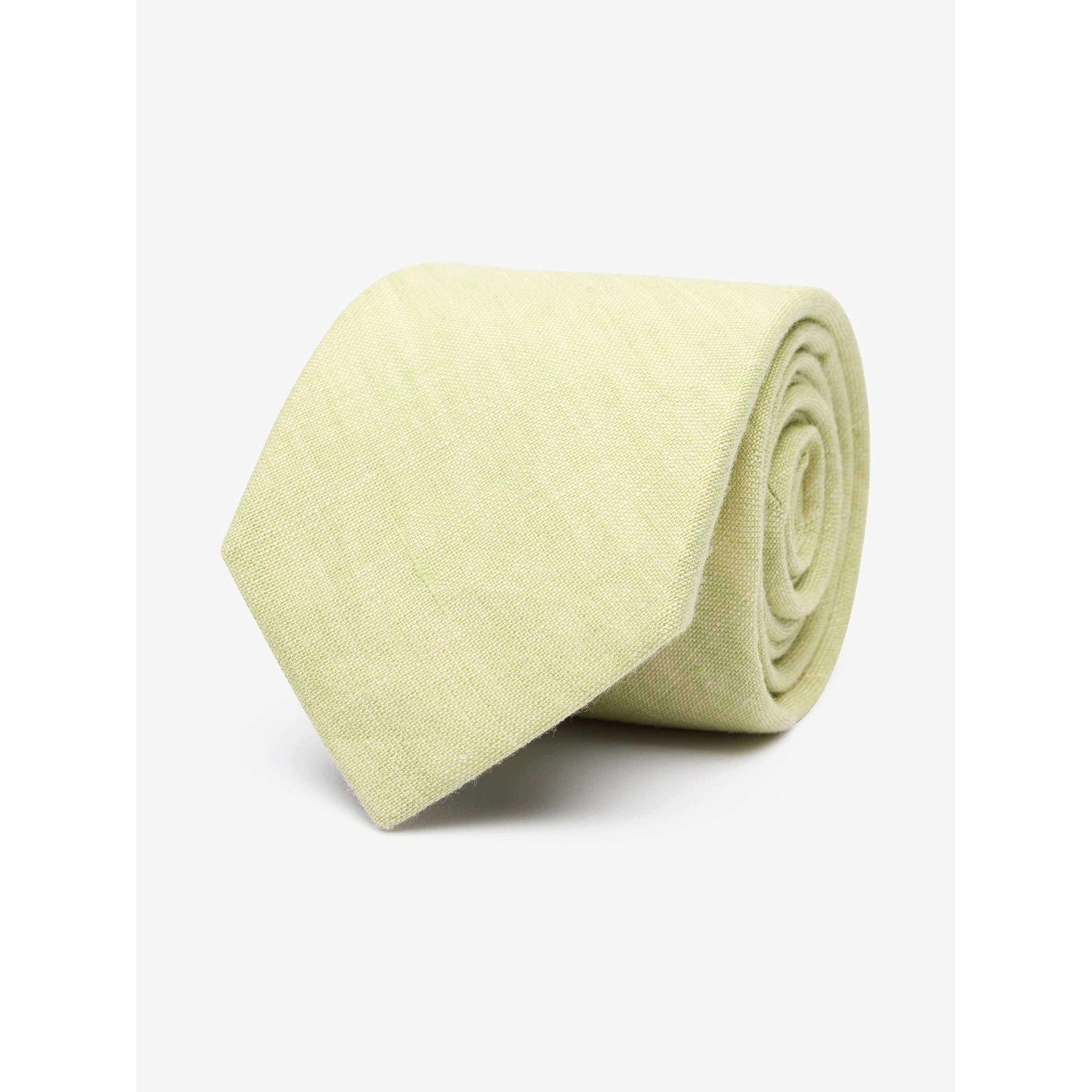 Tie Linen, från John Henric, i färgen light green. Klicka för att öppna bilden i stort format