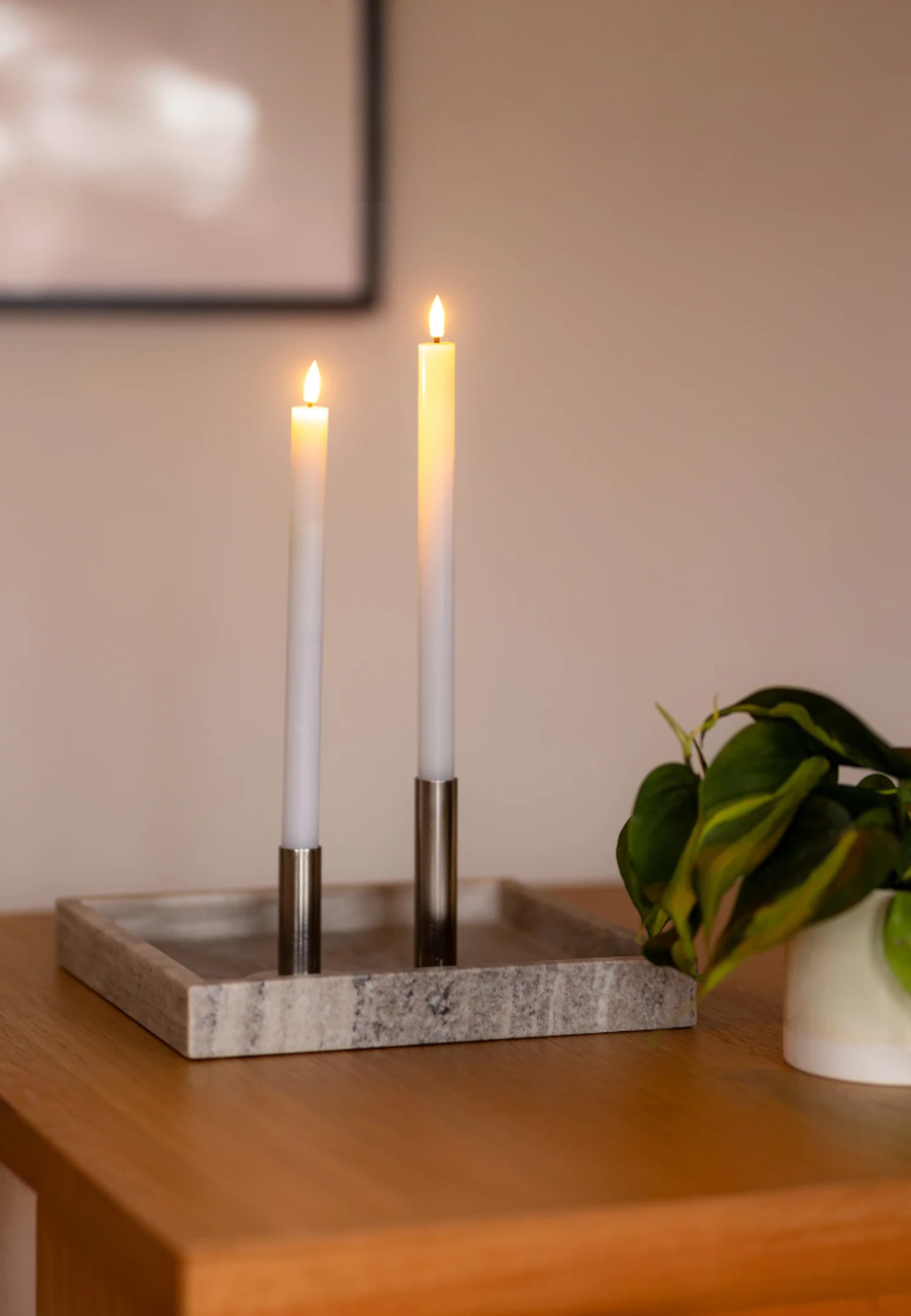 Luna Led-konljus 2 St, från Led Nordic, i färgen vit. Klicka för att öppna bilden i stort format