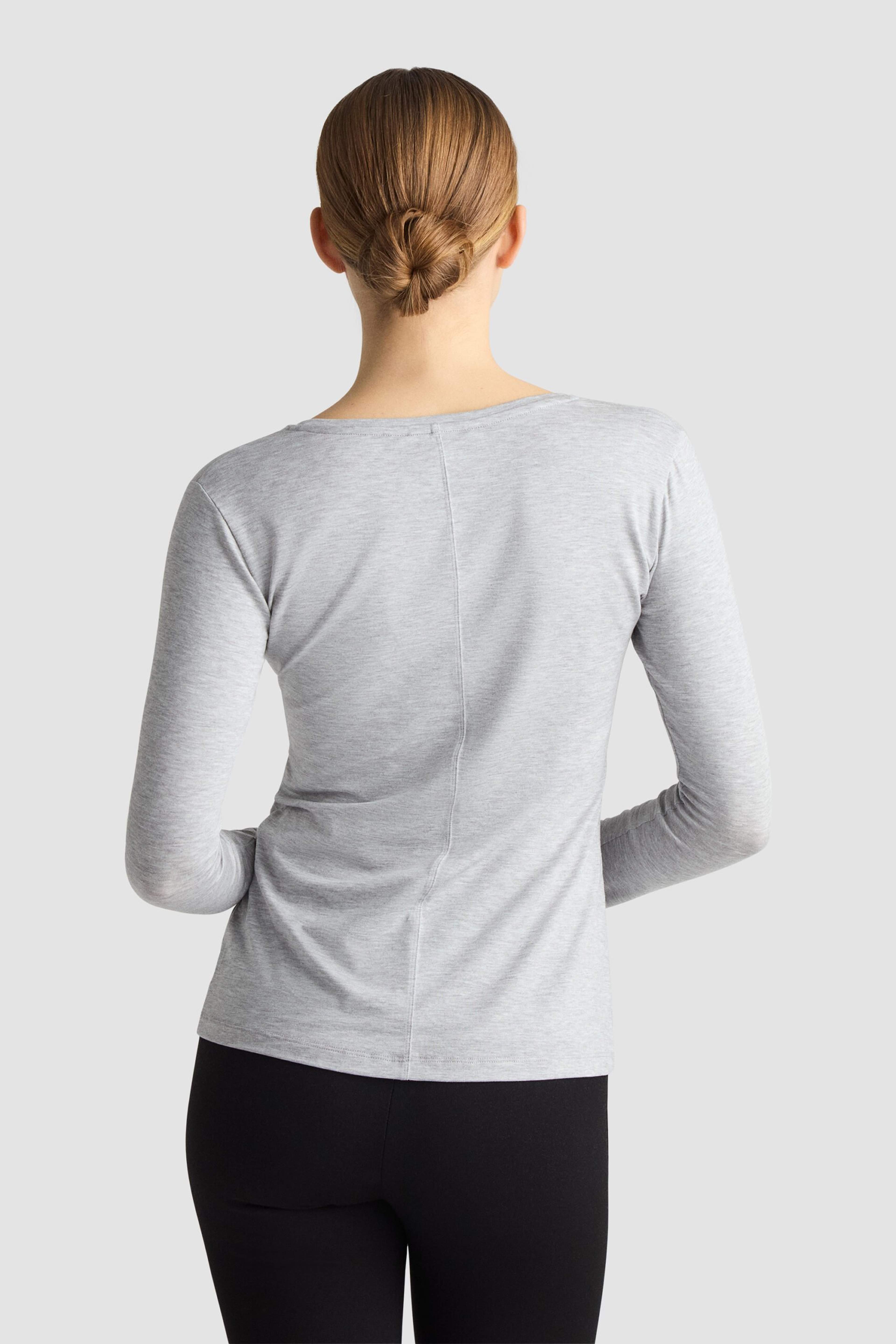 Celon Top - Grey Melange, från Residus, i färgen grey. Klicka för att öppna bilden i stort format