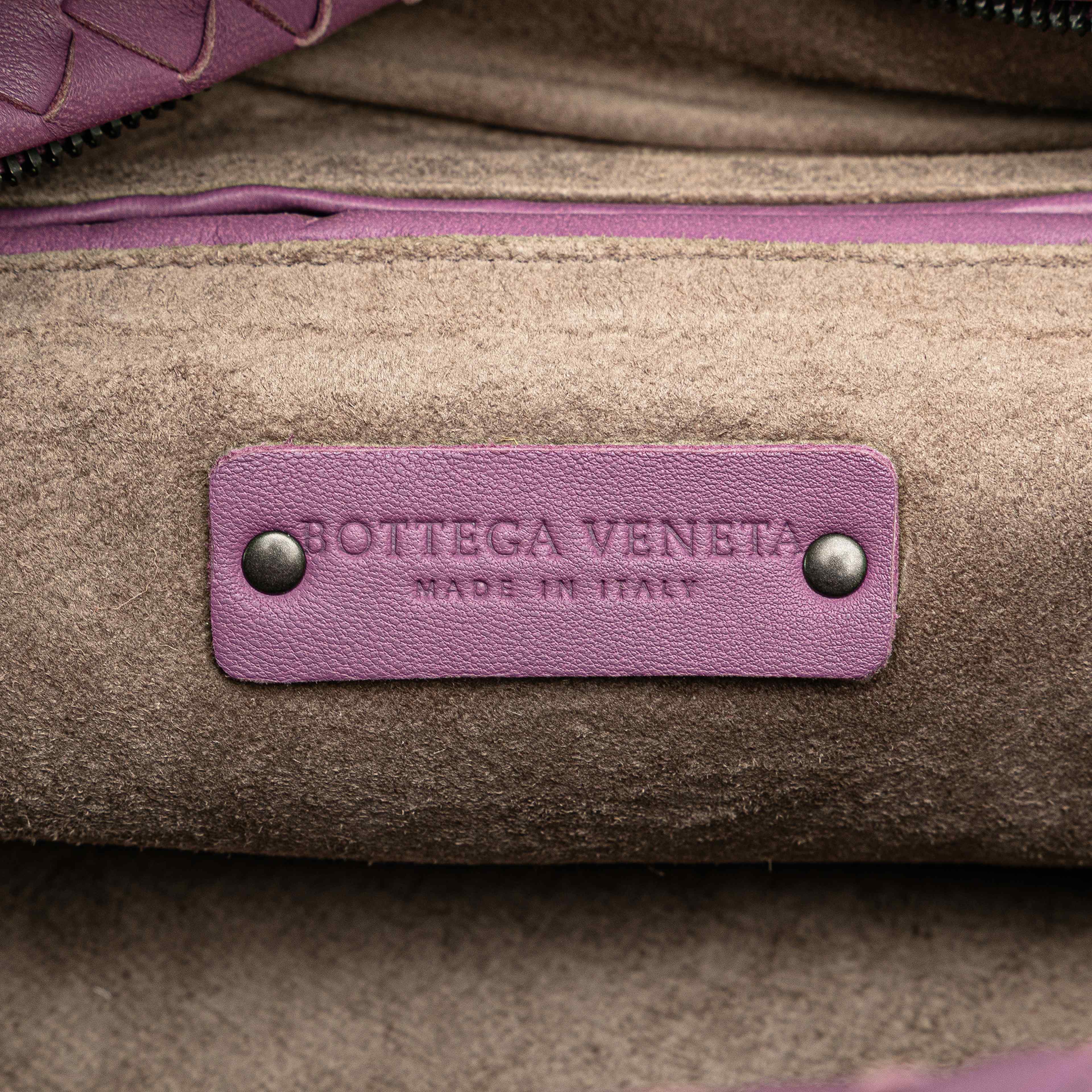 Bottega Veneta Nappa Intrecciato Cube Crossbody