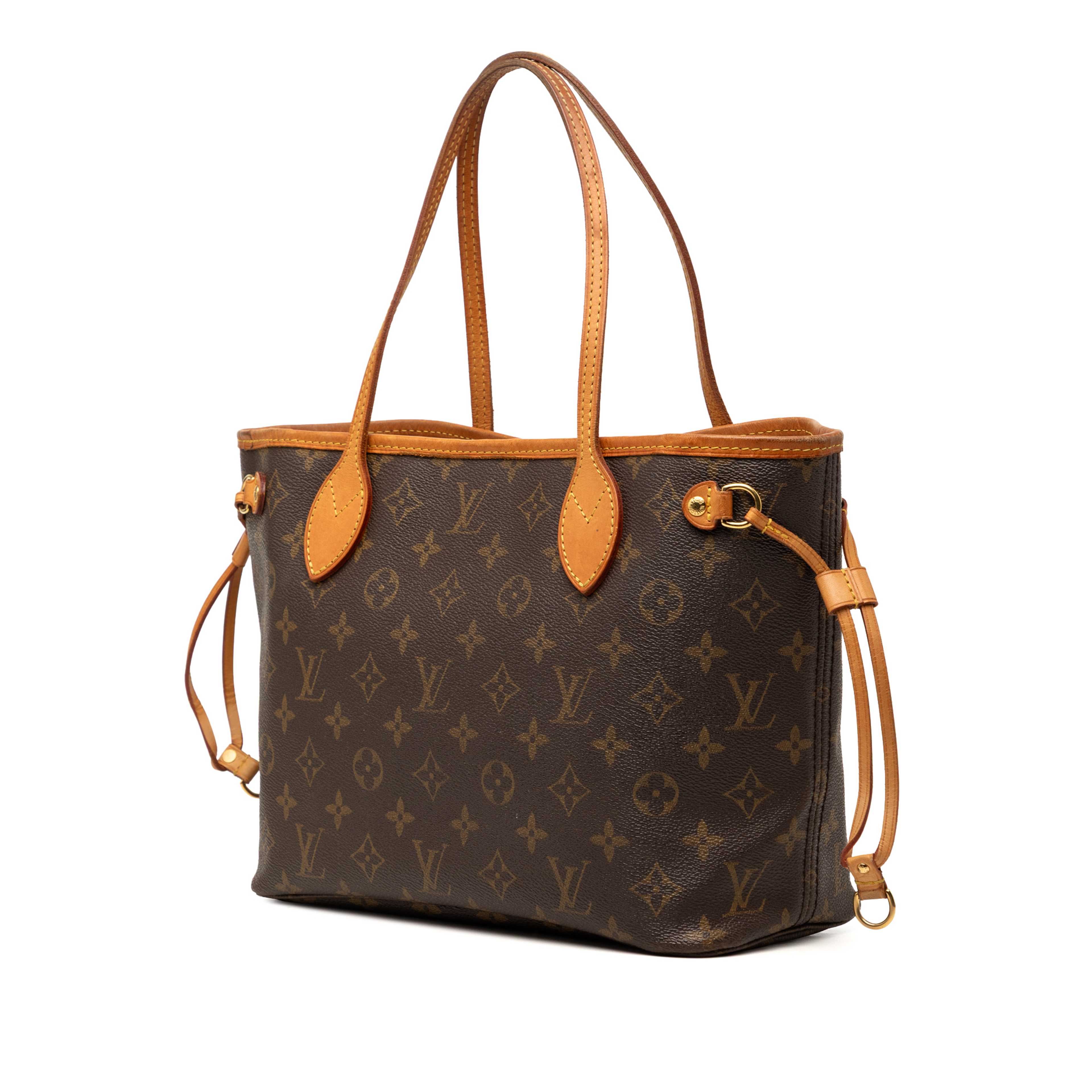 Louis Vuitton Monogram Neverfull Pm, från Luxclusif, i färgen brun. Klicka för att öppna bilden i stort format