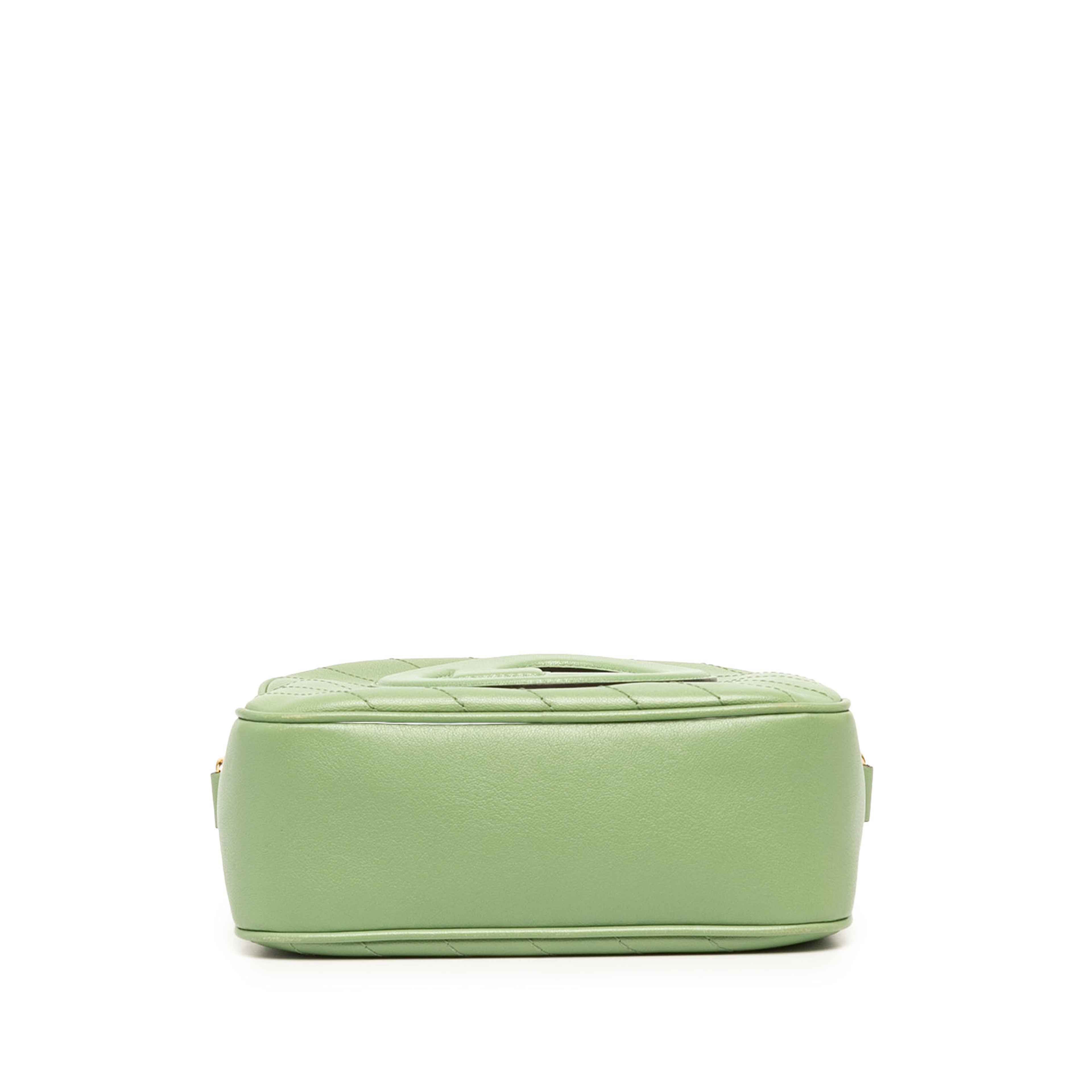 Gucci Small Calfskin Blondie Crossbody, från Luxclusif, i färgen grön. Klicka för att öppna bilden i stort format