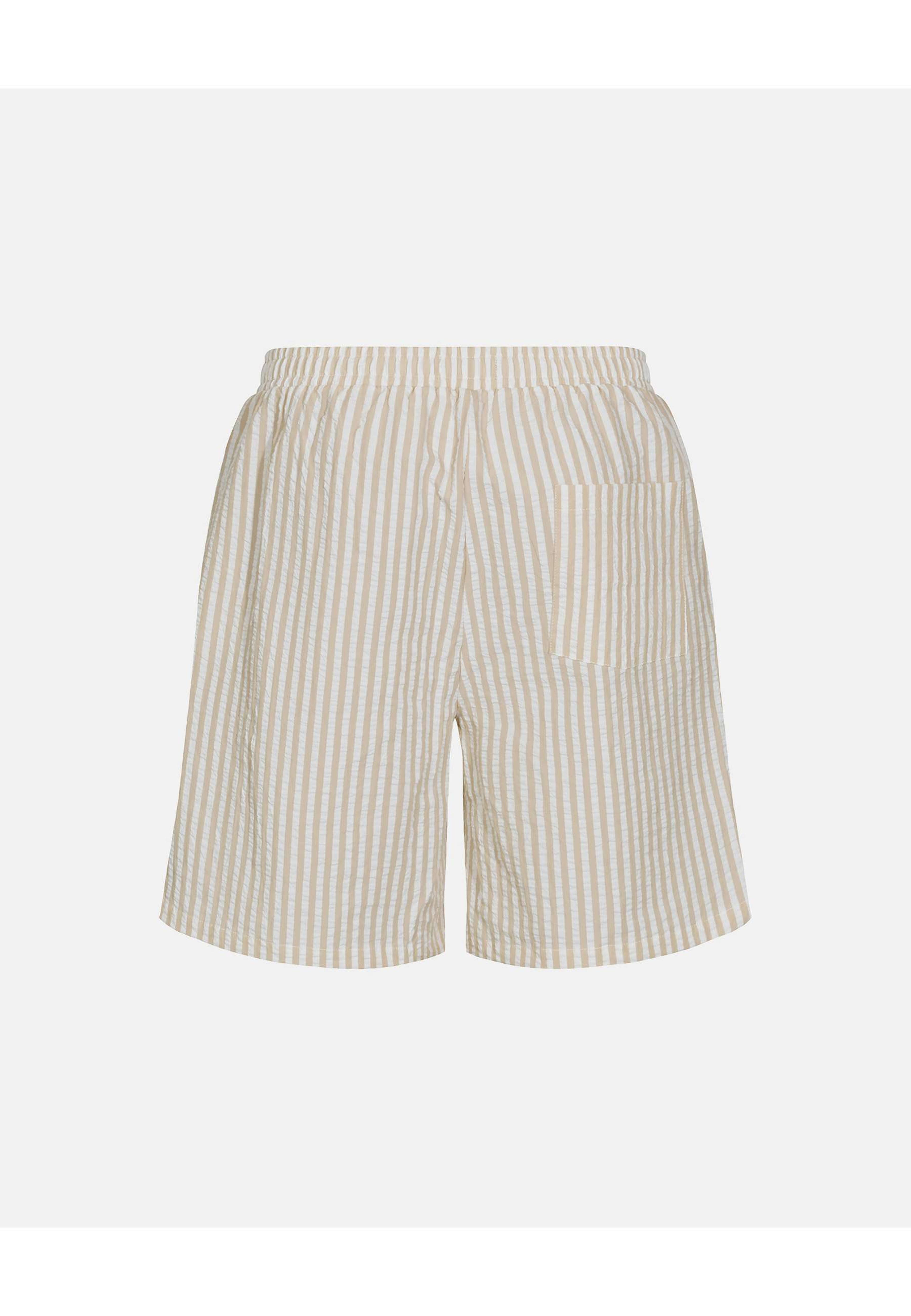Ekologisk Bomull, "seersucker" Shorts, Flerfärgad 77