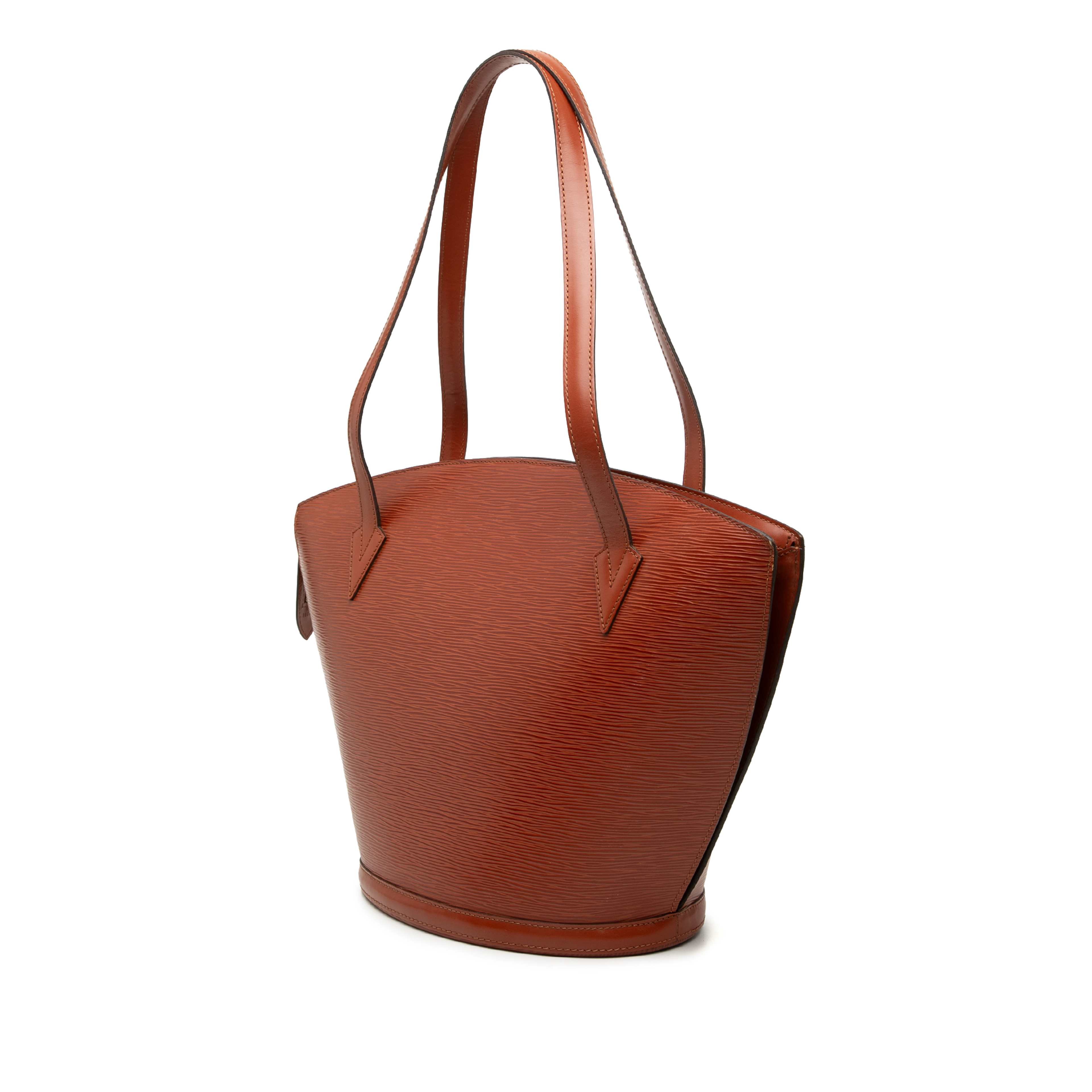 Louis Vuitton Epi Saint Jacques Gm Long Strap, från Luxclusif, i färgen brown. Klicka för att öppna bilden i stort format