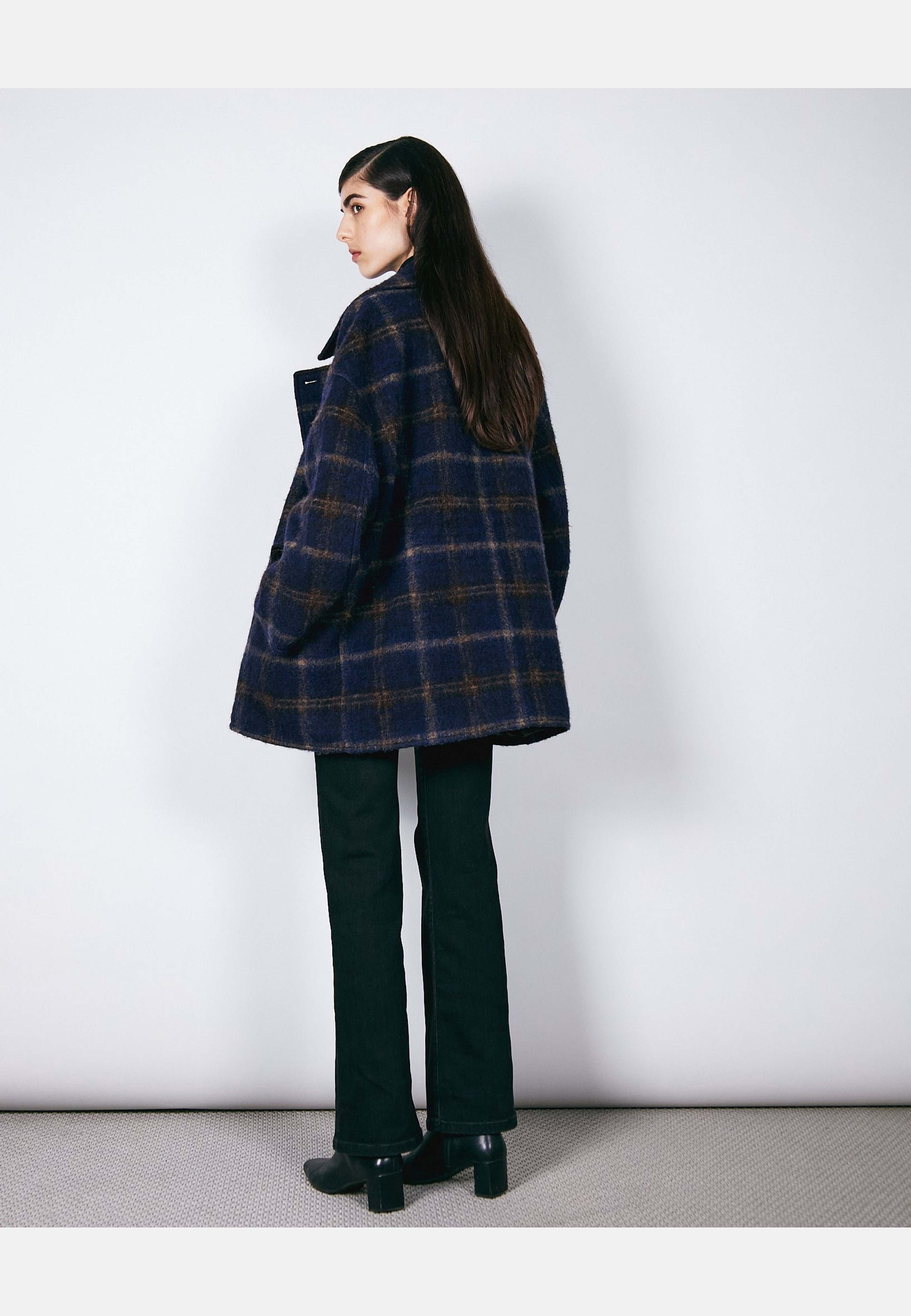 Skye, från Brixtol Textiles, i färgen blue check. Klicka för att öppna bilden i stort format
