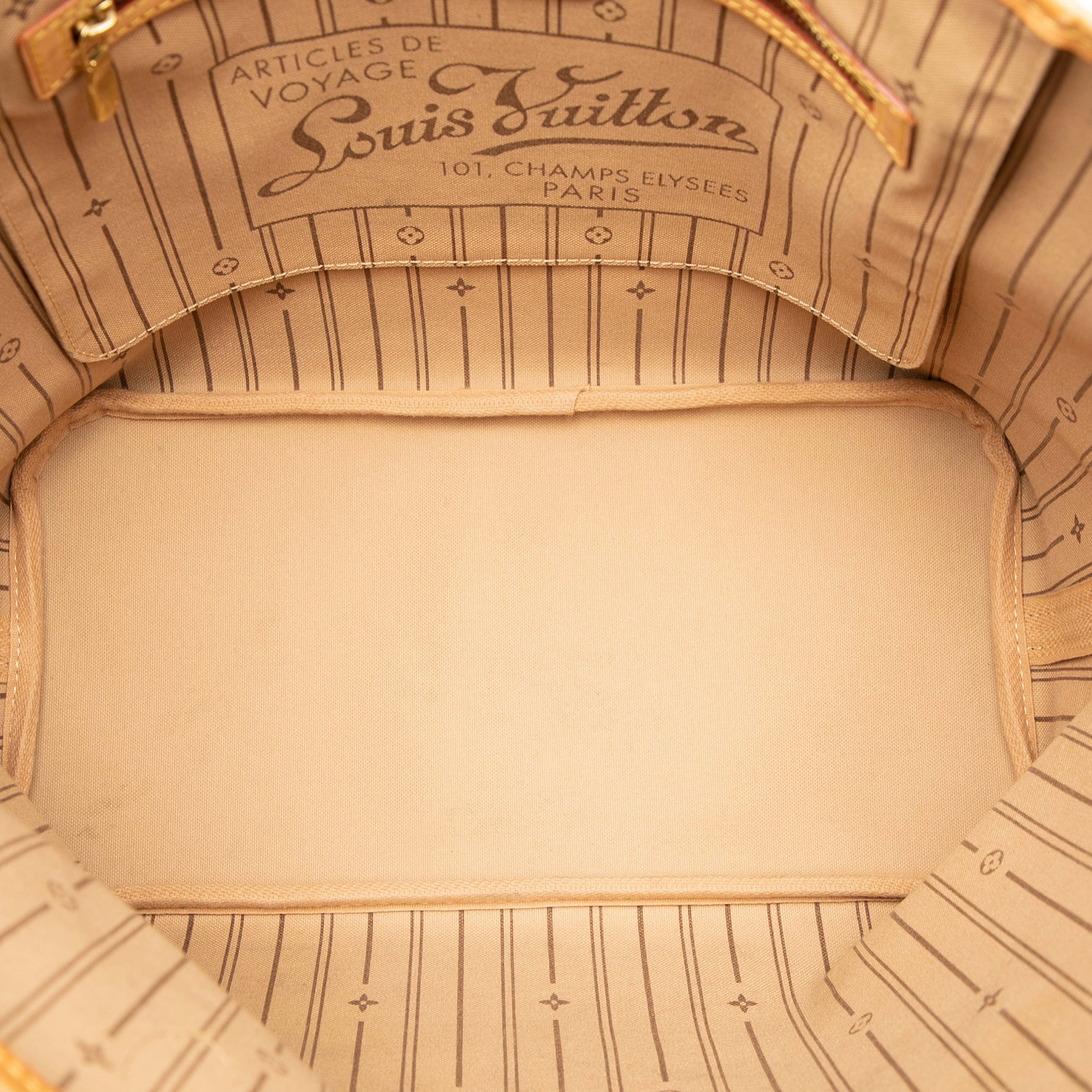 Louis Vuitton Monogram Neverfull Mm, från Luxclusif, i färgen brown. Klicka för att öppna bilden i stort format