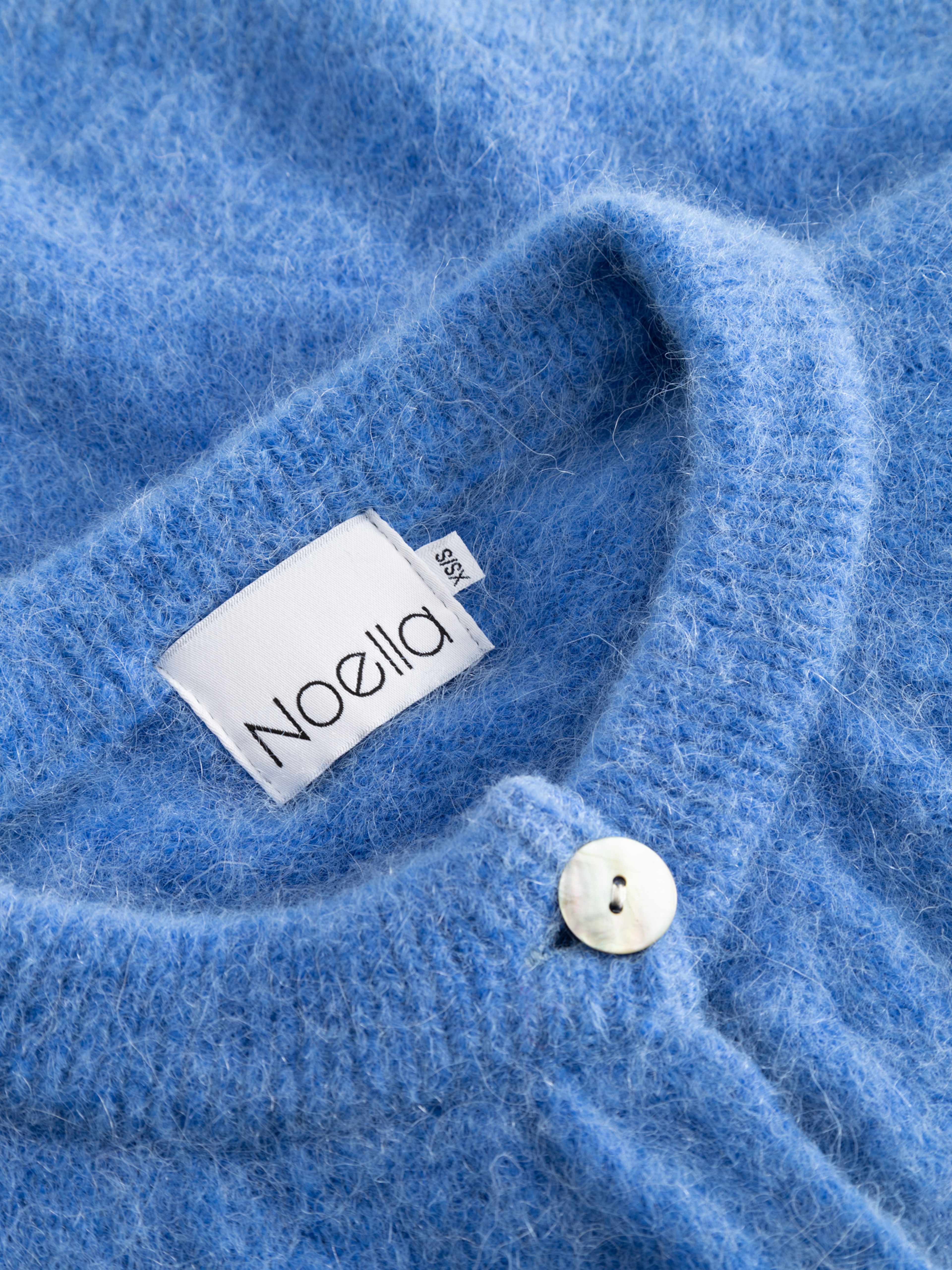 Kae Ss Knit Cardigan - Dove Blue