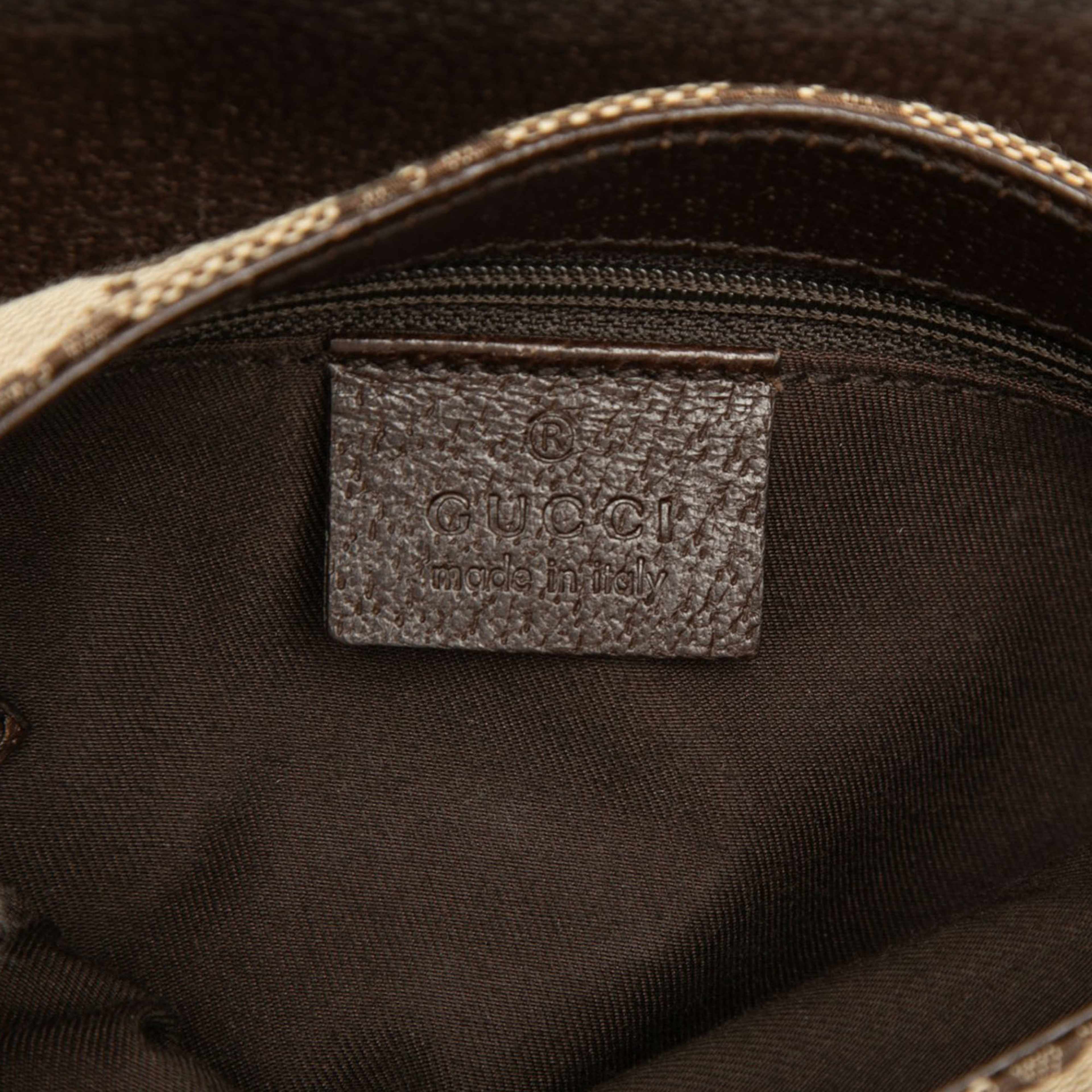 Gucci Gg Canvas Belt Bag, från Luxclusif, i färgen beige. Klicka för att öppna bilden i stort format