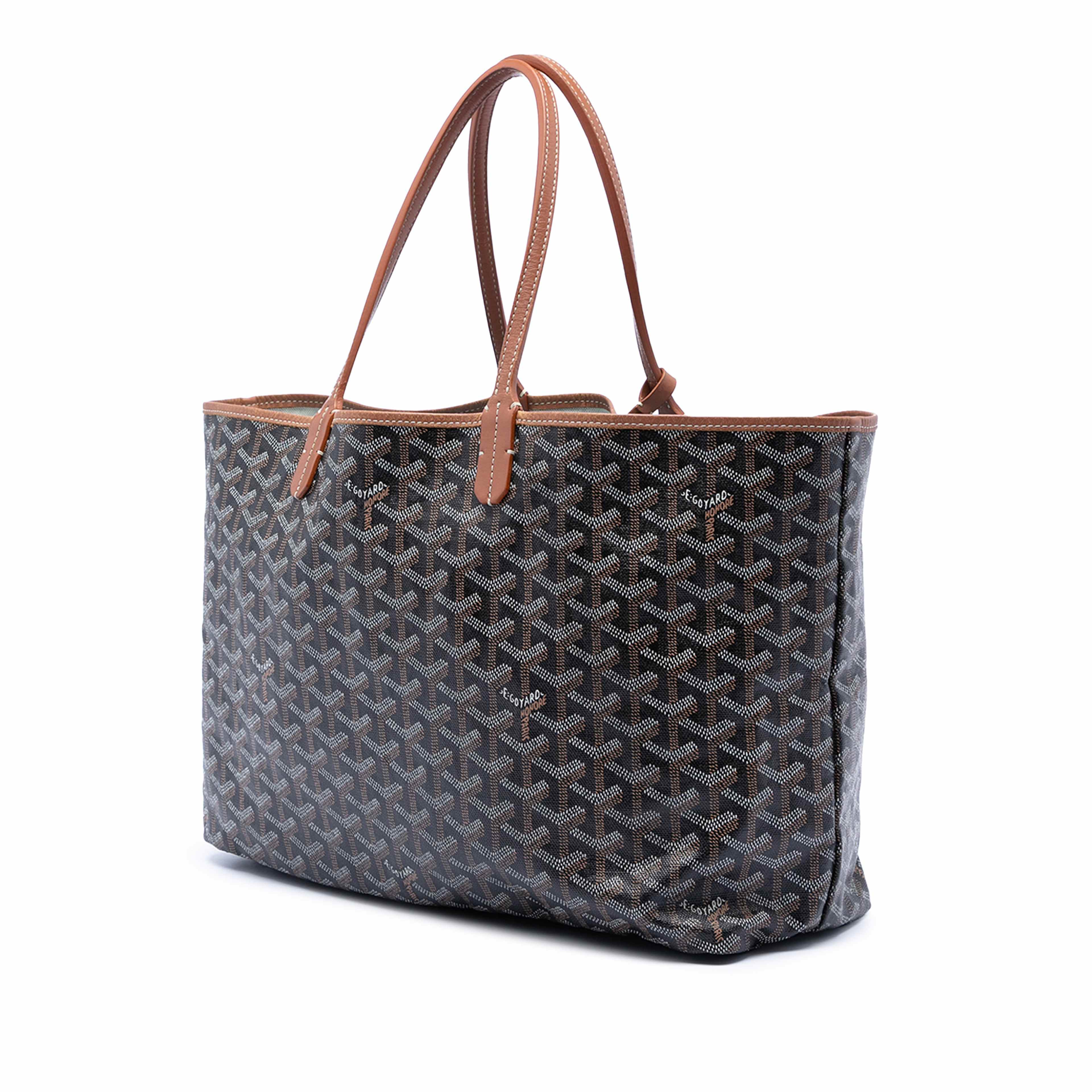 Goyard Goyardine Saint Louis Pm, från Luxclusif, i färgen svart. Klicka för att öppna bilden i stort format