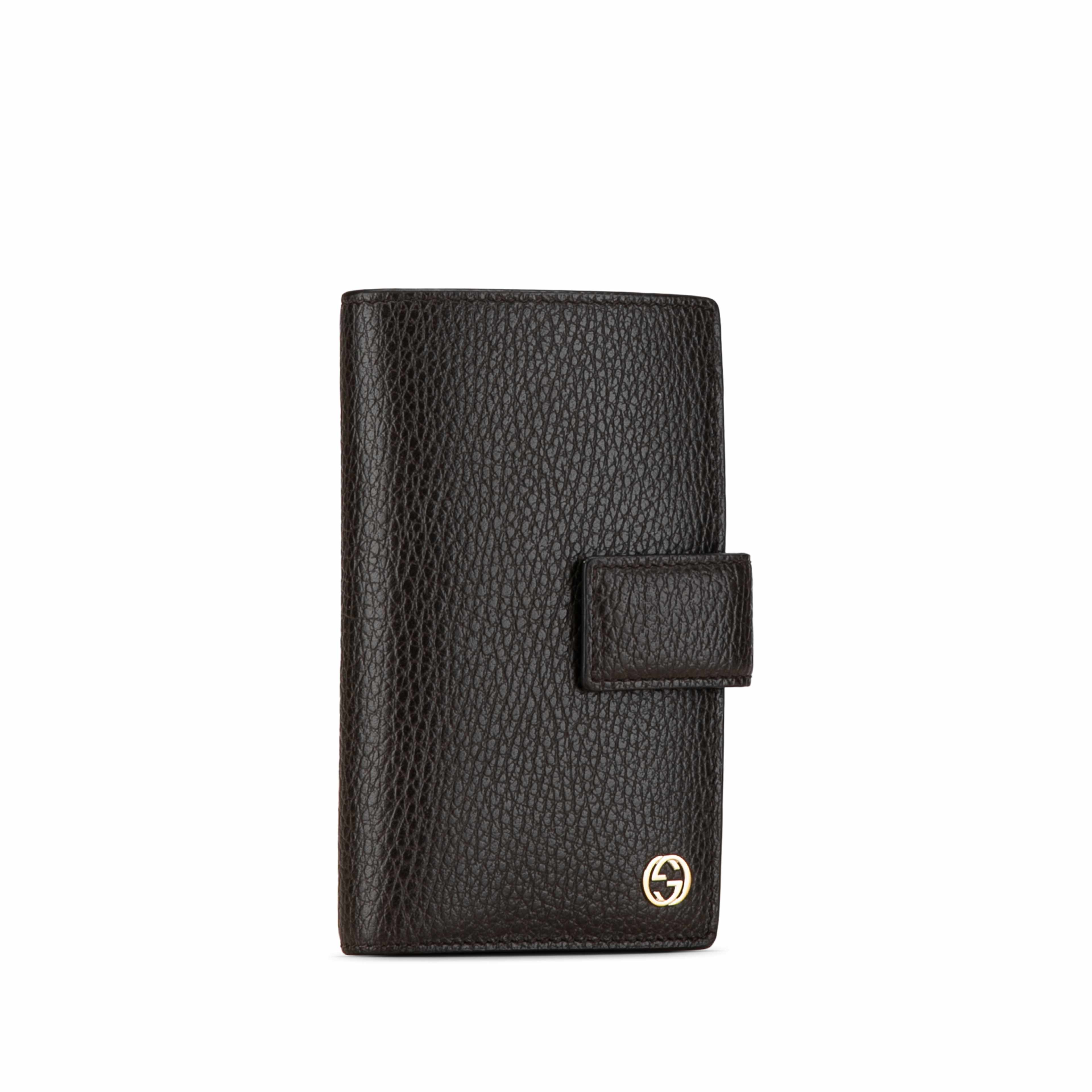 Gucci Interlocking G Leather Long Wallet