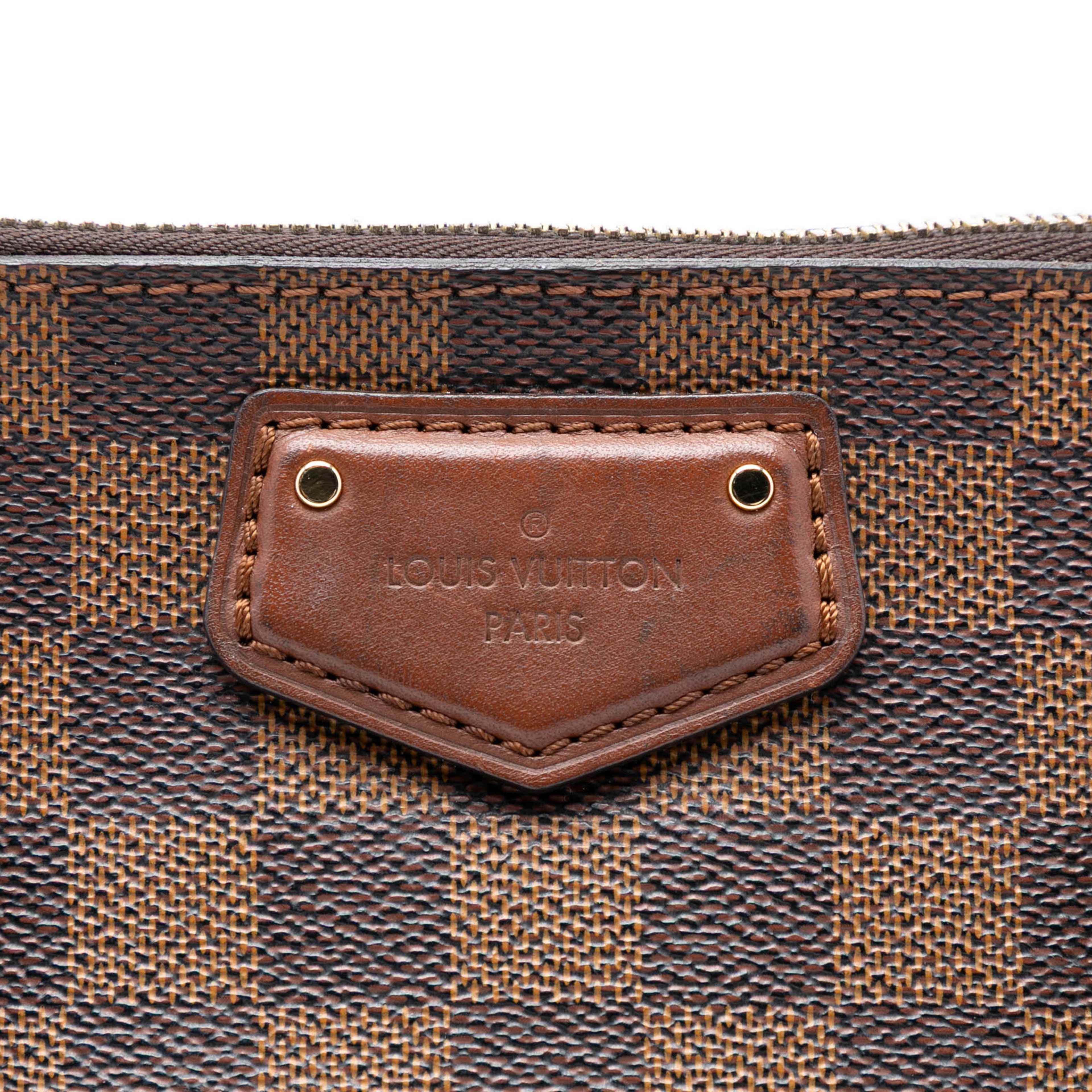 Louis Vuitton Damier Ebene Belmont Mm, från Luxclusif, i färgen brown. Klicka för att öppna bilden i stort format