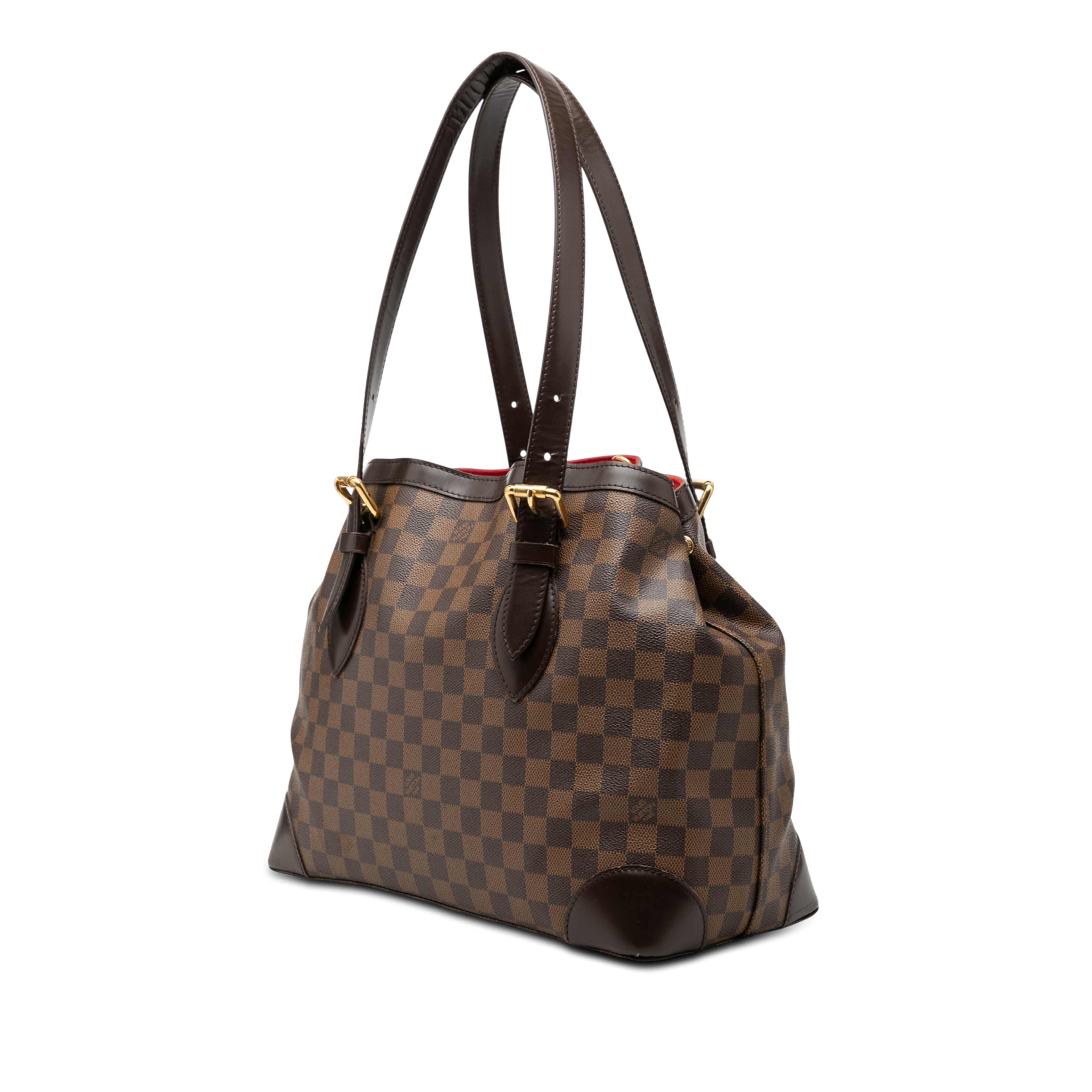 Louis Vuitton Damier Ebene Hampstead Mm, från Luxclusif, i färgen brun. Klicka för att öppna bilden i stort format