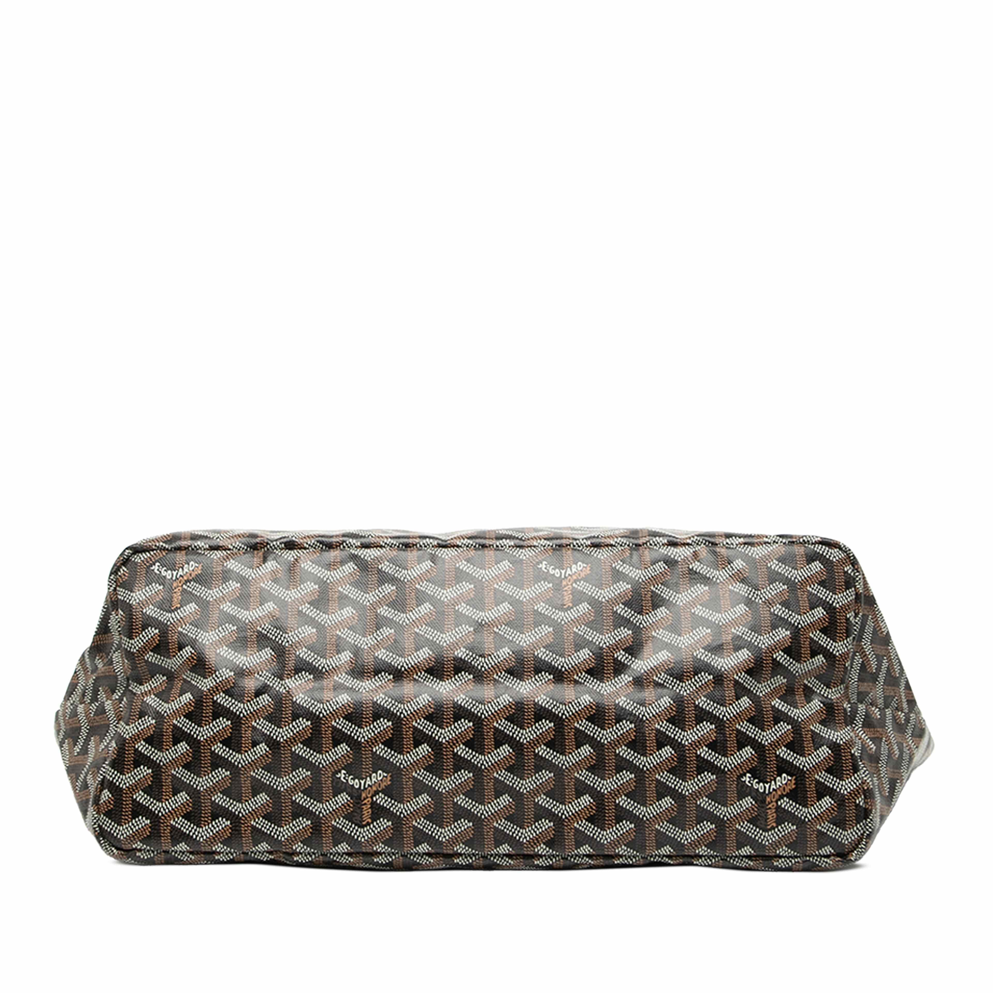 Goyard Goyardine Saint Louis Pm, från Luxclusif, i färgen svart. Klicka för att öppna bilden i stort format