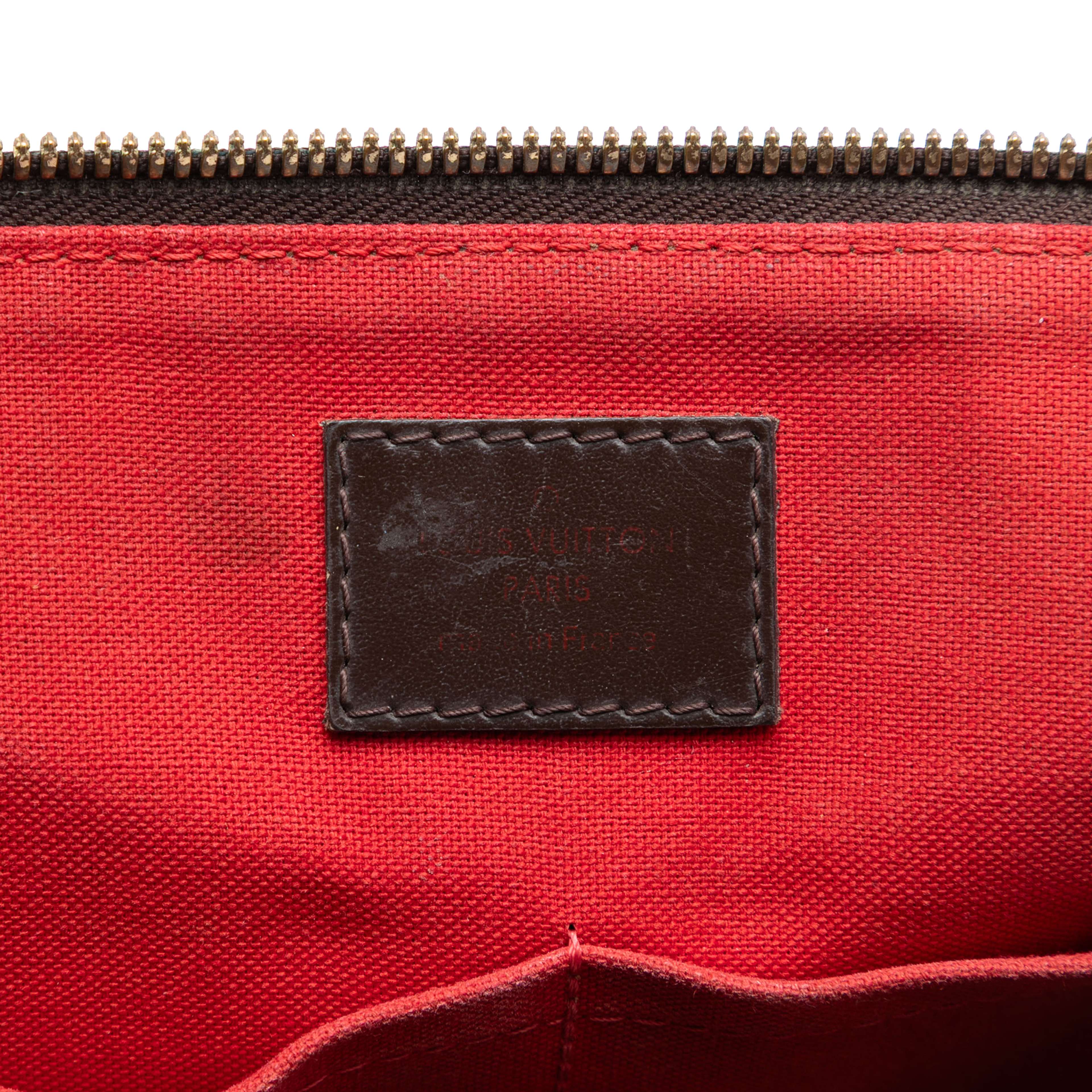 Louis Vuitton Damier Ebene Westminster Gm, från Luxclusif, i färgen brown. Klicka för att öppna bilden i stort format