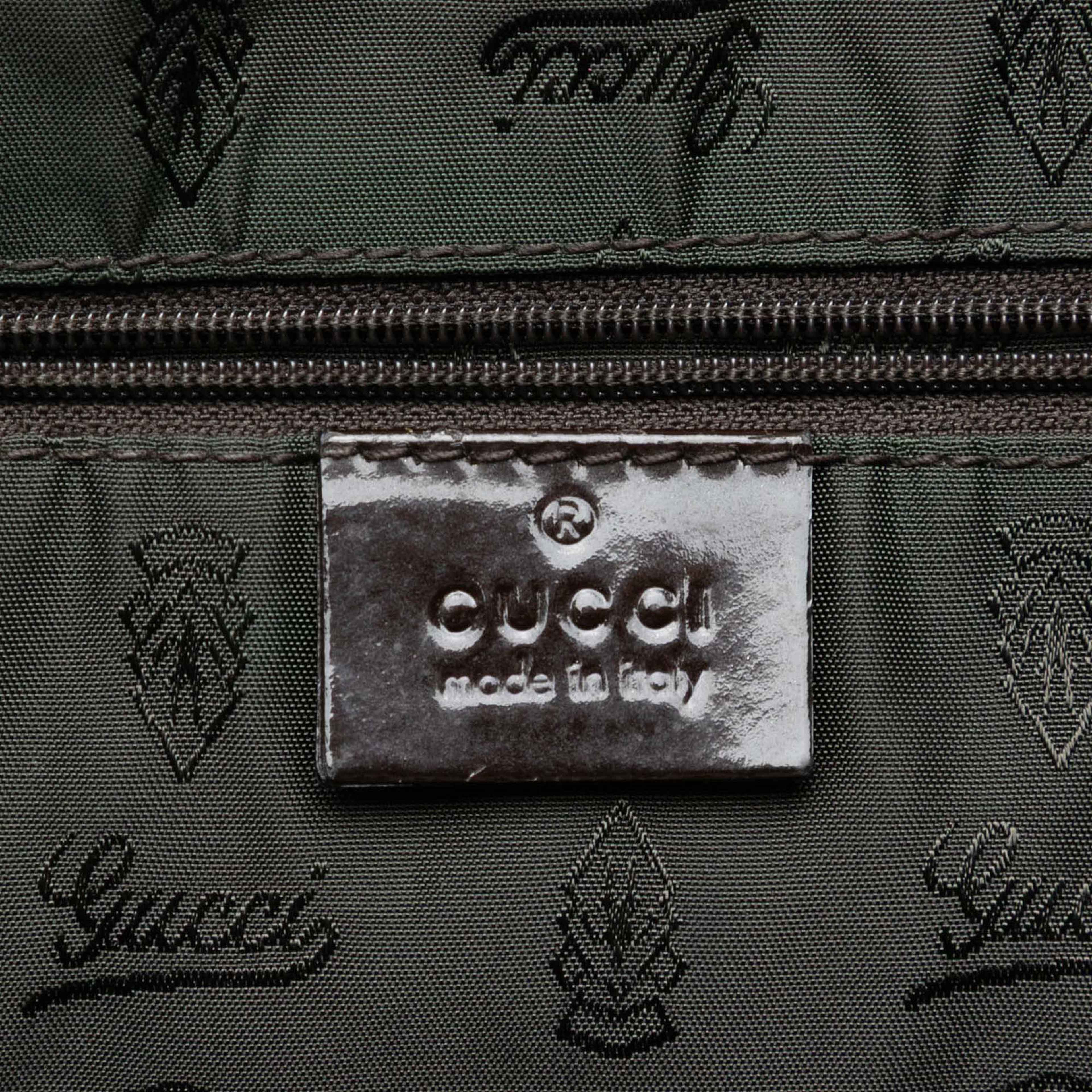 Gucci Gg Canvas Web Jolie Tote, från Luxclusif, i färgen beige. Klicka för att öppna bilden i stort format