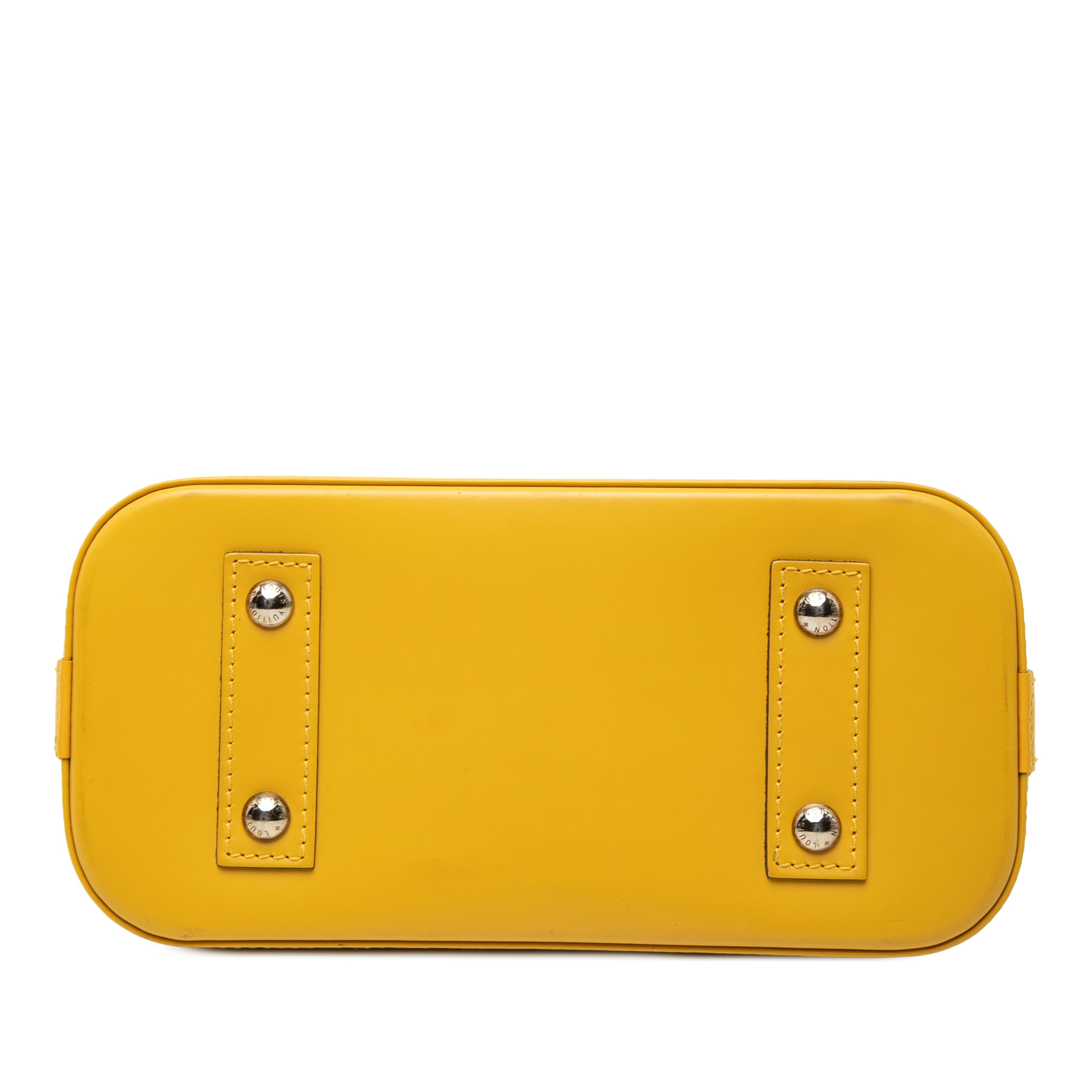 Louis Vuitton Epi Alma Bb, från Luxclusif, i färgen yellow. Klicka för att öppna bilden i stort format
