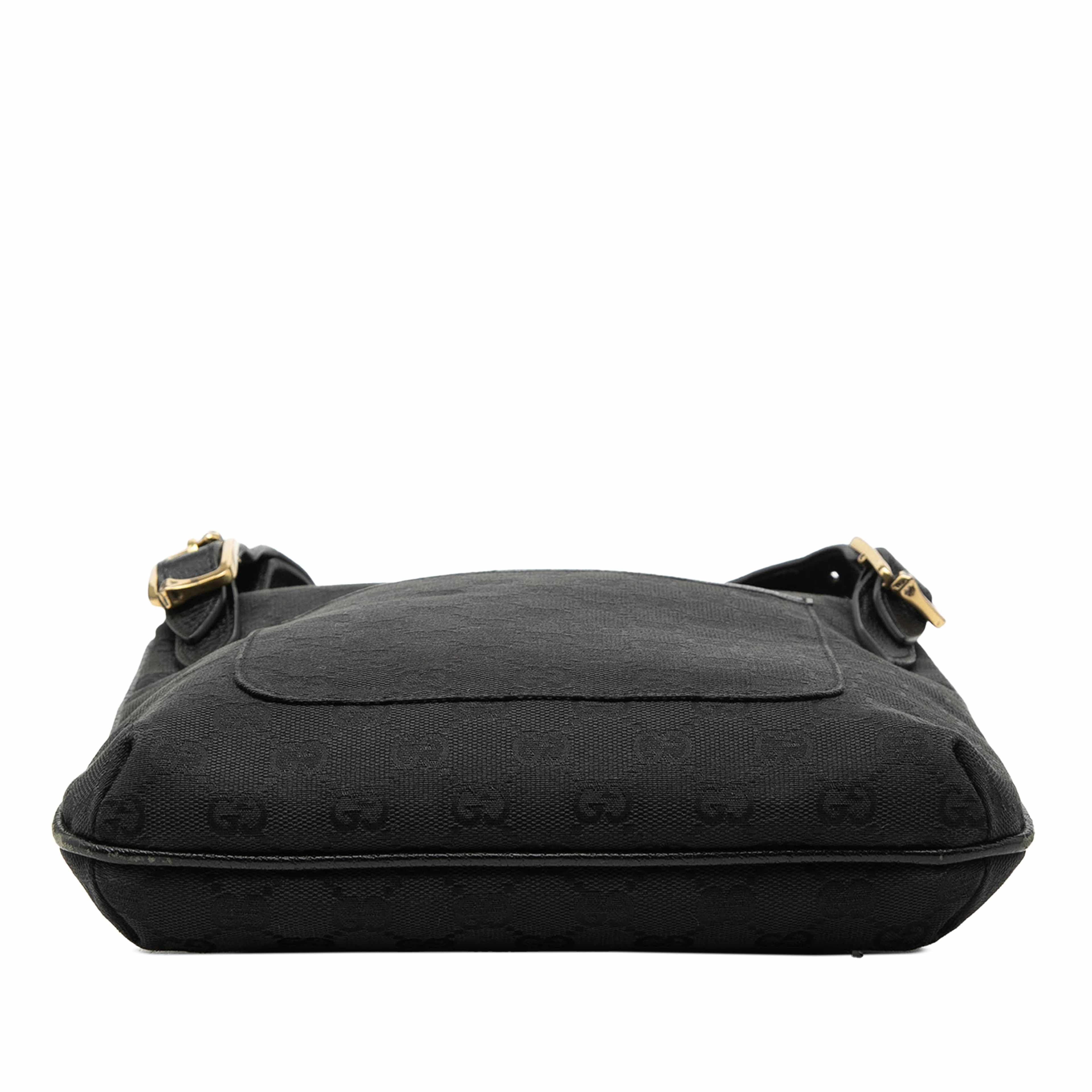 Gucci Gg Canvas Crossbody, från Luxclusif, i färgen black. Klicka för att öppna bilden i stort format