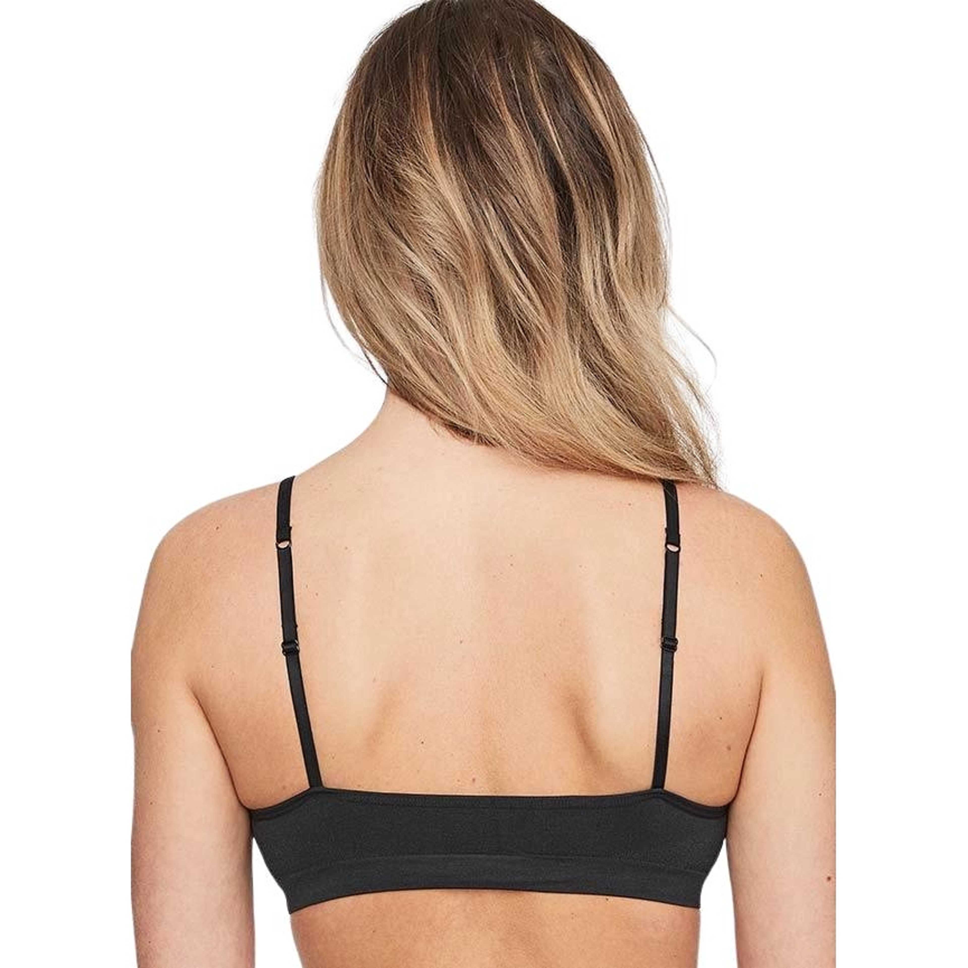 Lilla Undret, Sömlös Bh-top, från Abecita by Swegmark, i färgen svart. Klicka för att öppna bilden i stort format